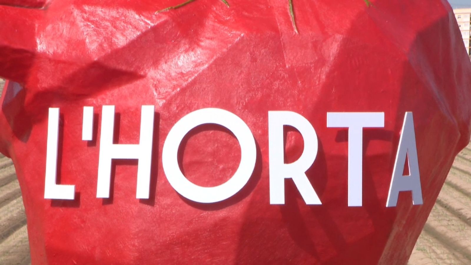 'El cor de l'Horta', obra del dissenyador Ricardo Alcaide