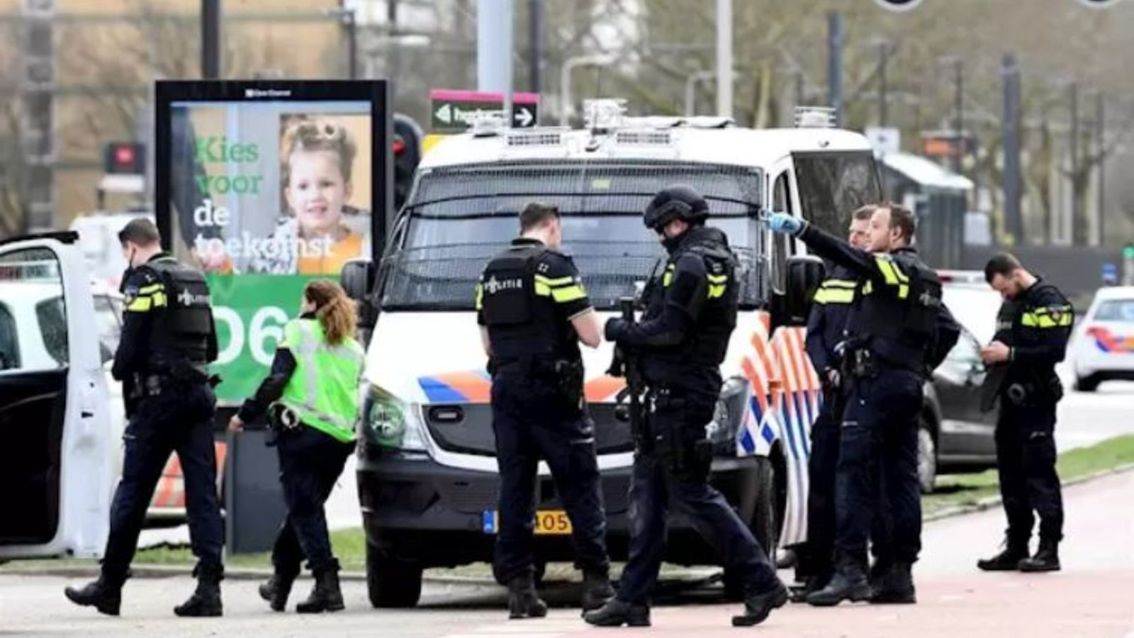 Imatge d'arxiu d'agents de policia holandesos