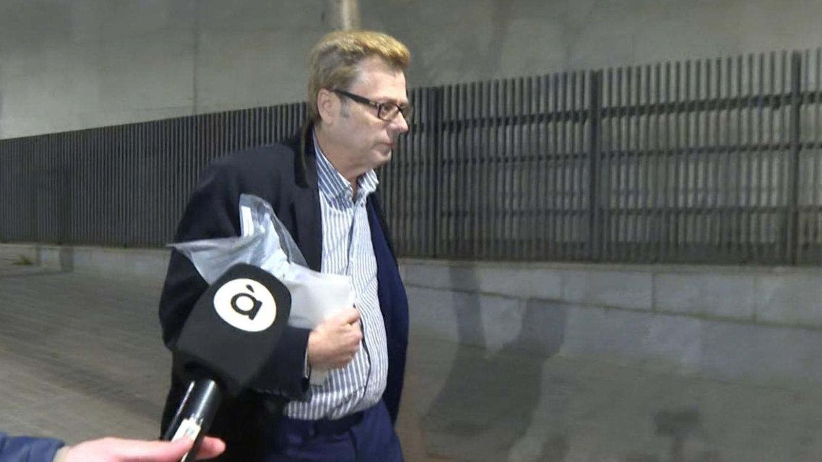 El presumpte piròman del Saler, a la seua eixida dels jutjats de València