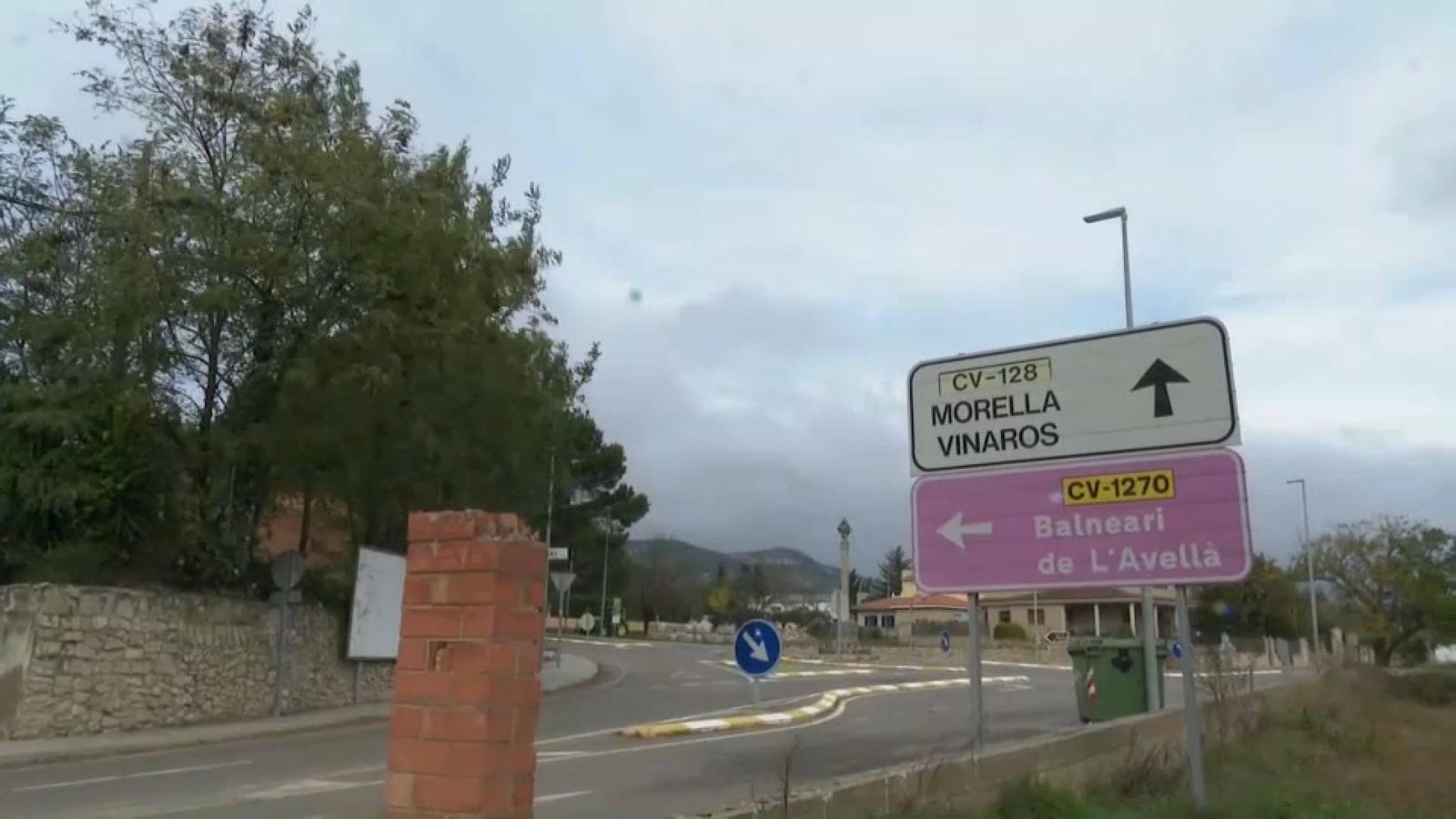 Carretera en direcció a Morella i Vinaròs