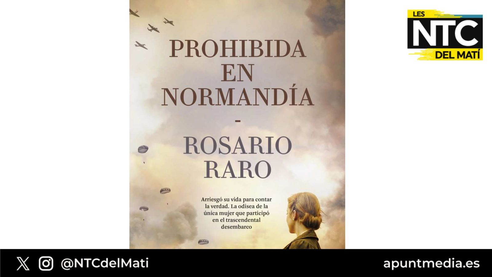 02.05.2024 | L'escriptora de Sogorb Rosario Raro presenta la novel·la 'Prohibida en Normandia'