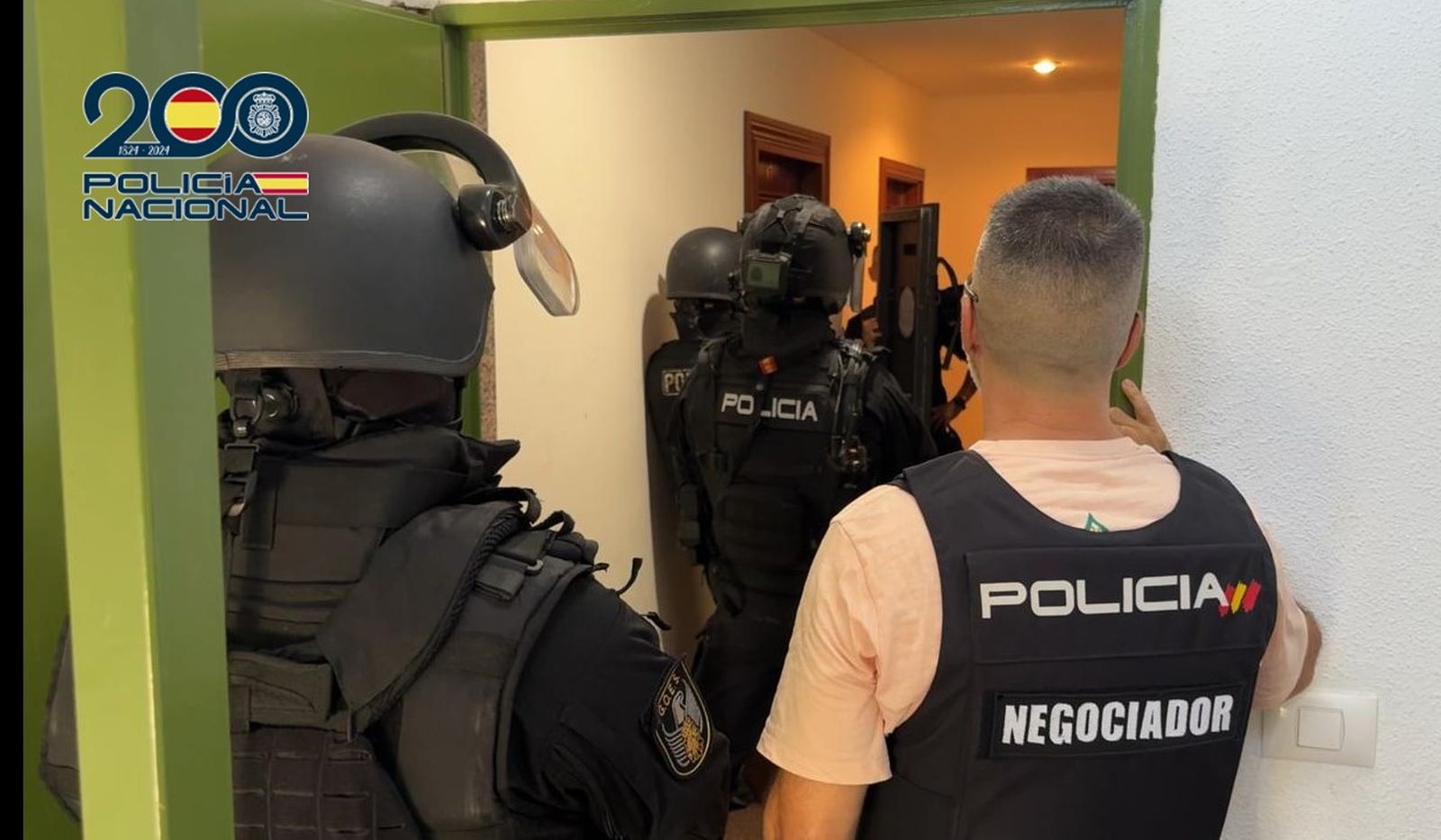 Imatge de la intervenció al pis