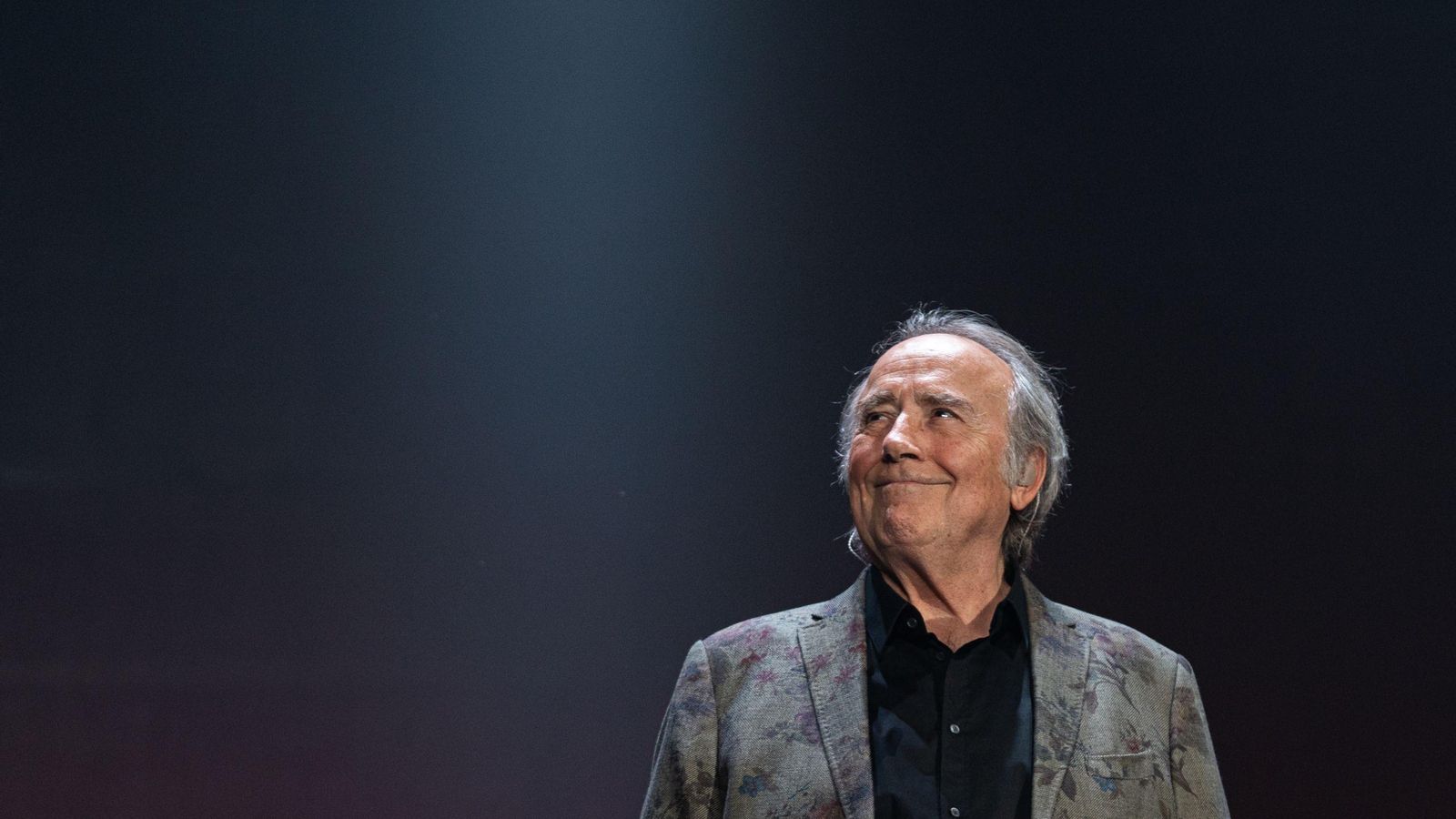 Joan Manuel Serrat durant un concert al Palau de Sant Jordi, a 20 de desembre de 2022
