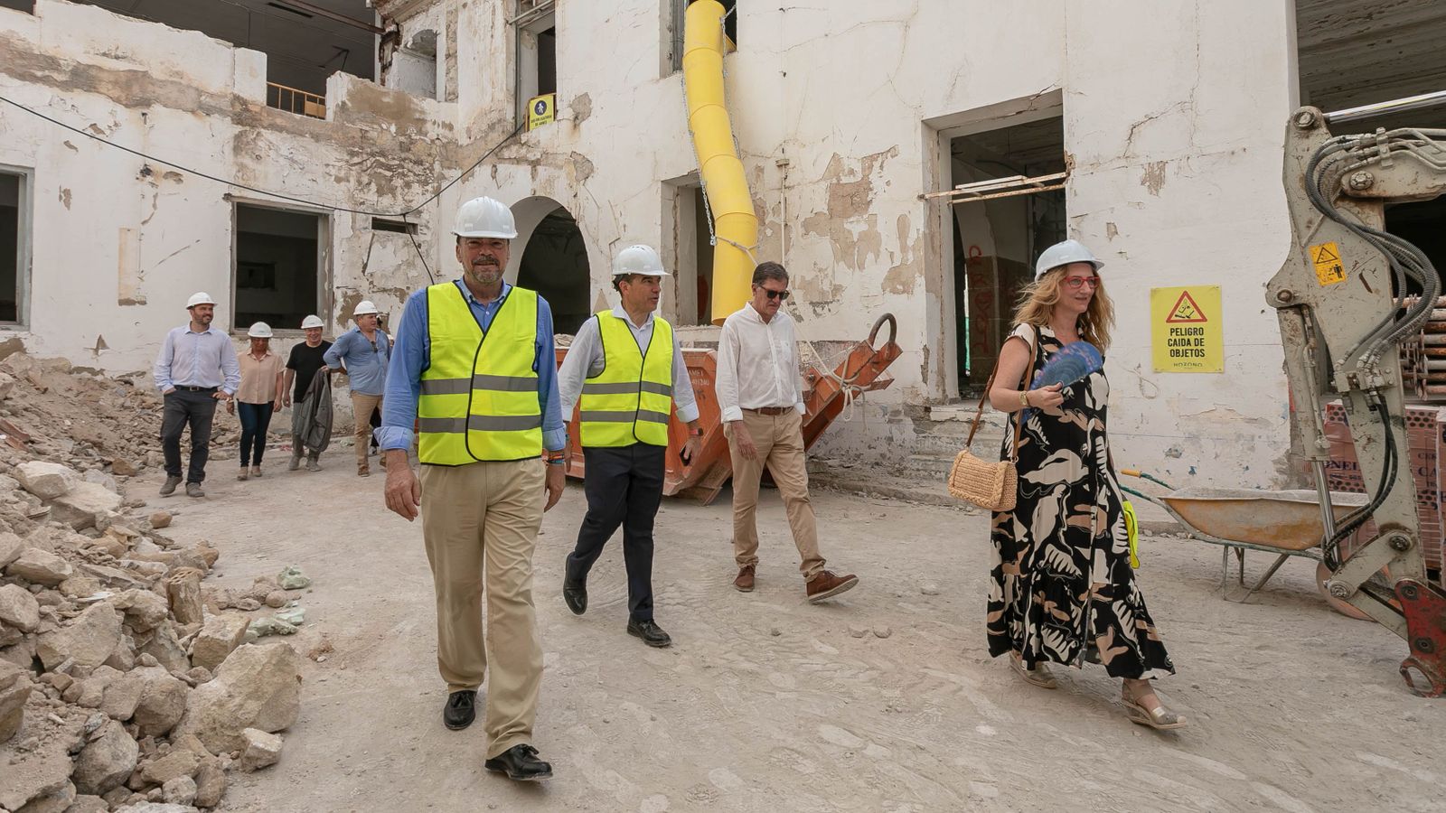 Luis Barcala visita aquest dijous les obres de les Cigarreres