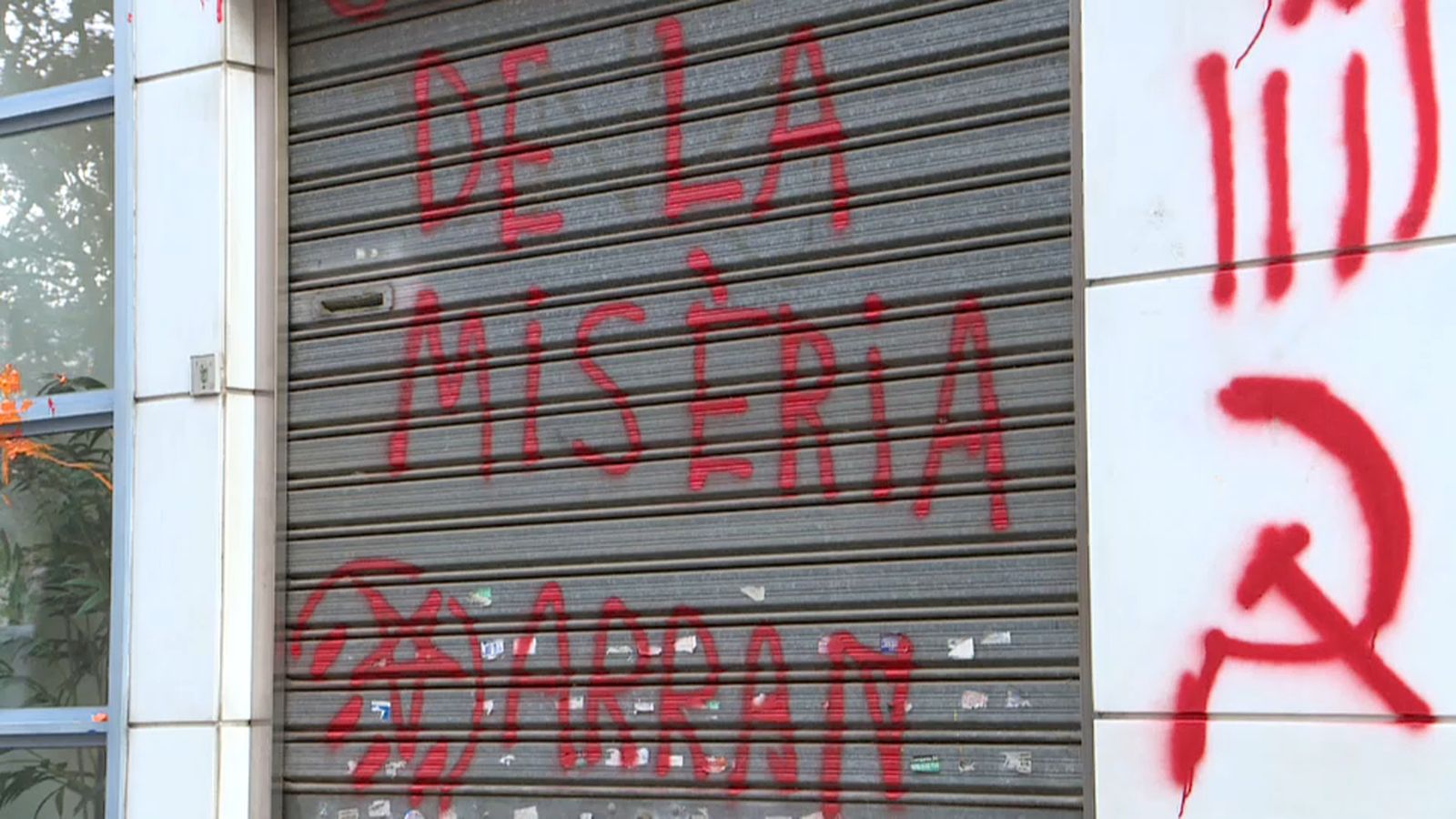 Pintades d'Arran a la seu de la FEHV