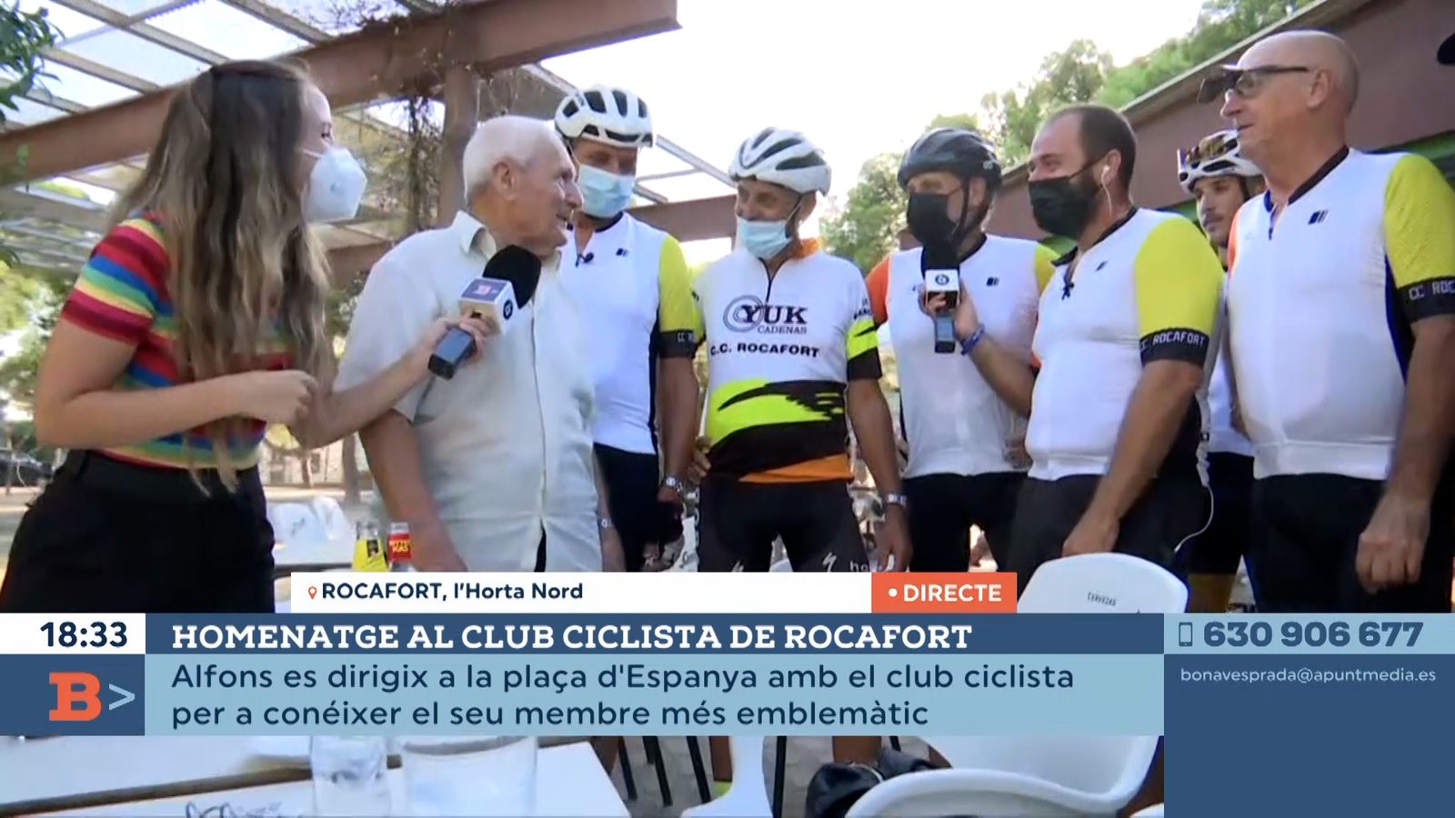 17.09.2021 | Homenatge al club ciclista de Rocafort