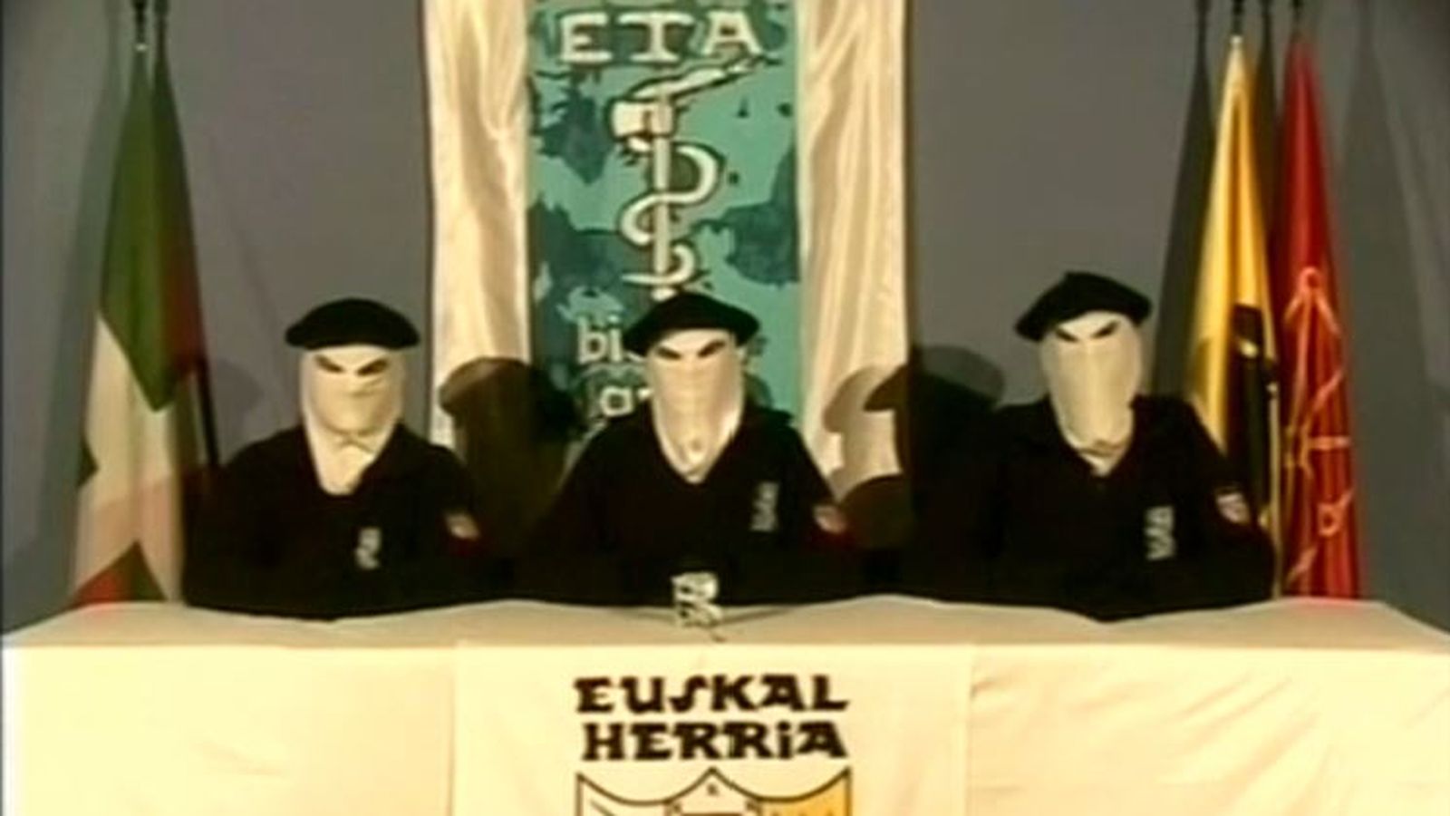 Membres de la banda terrorista ETA.
