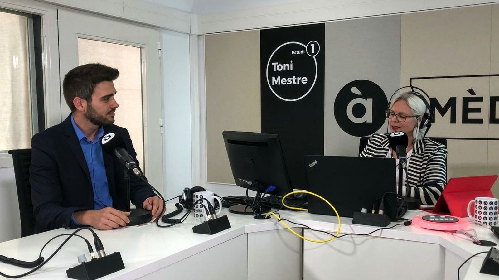 Fran Ferri en 'Les notícies del matí'