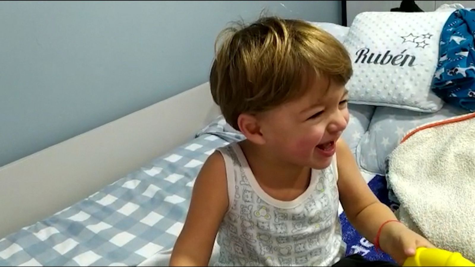 Rubén, de 4 anys, pateix fucosidosi