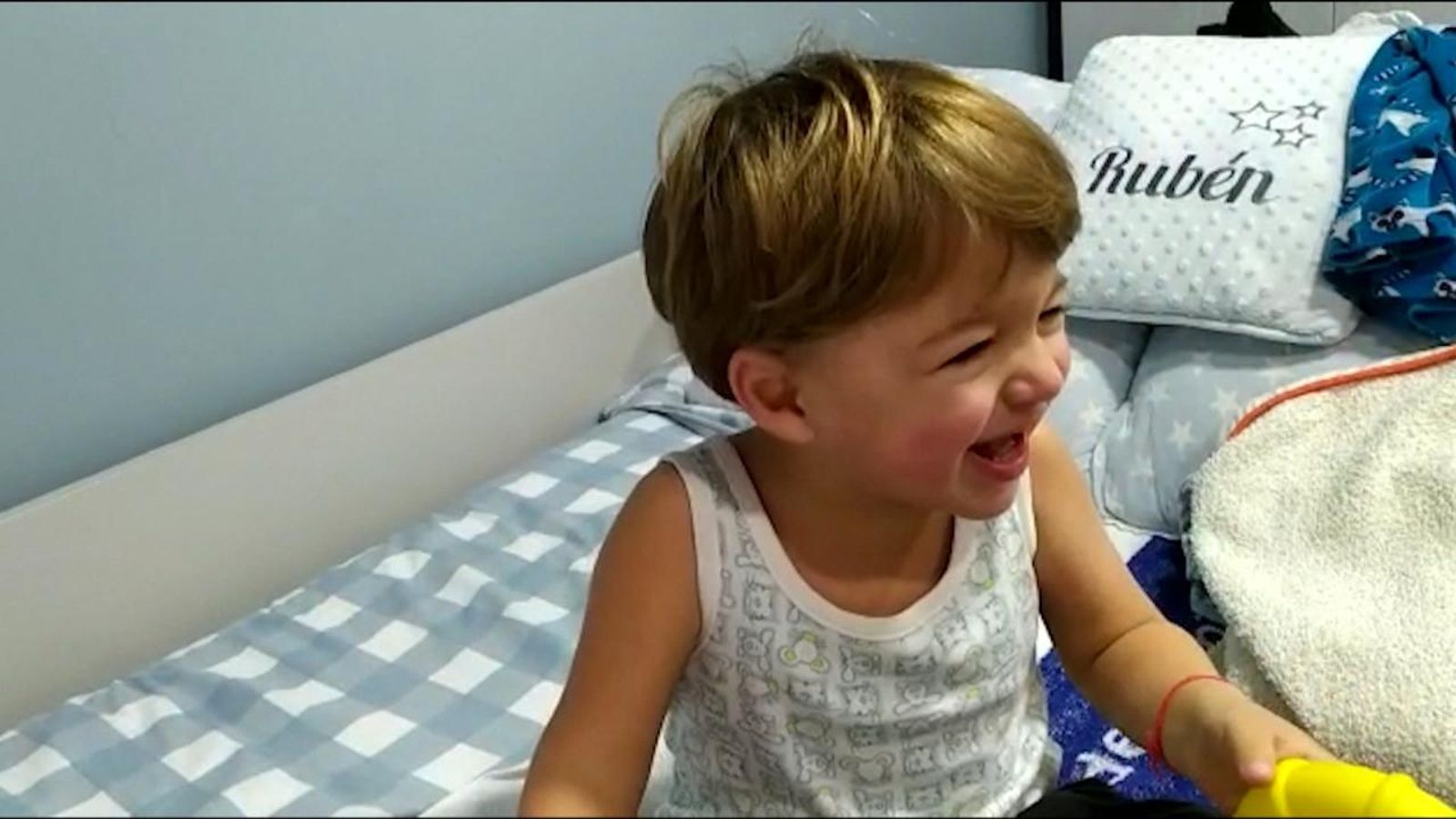 Rubén, de 4 anys, pateix fucosidosi