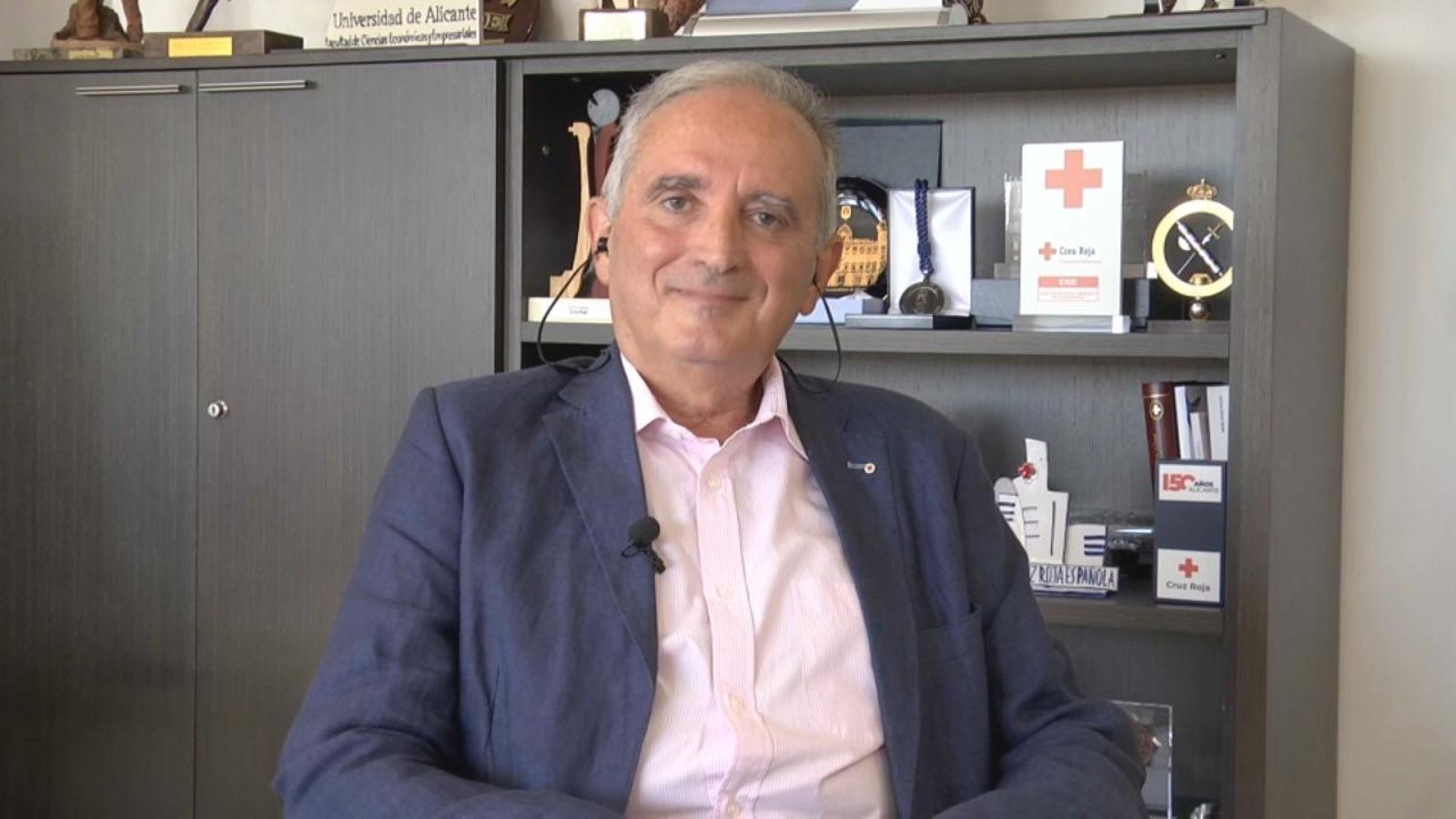 Francisco Galvañ, president provincial de la Creu Roja a Alacant