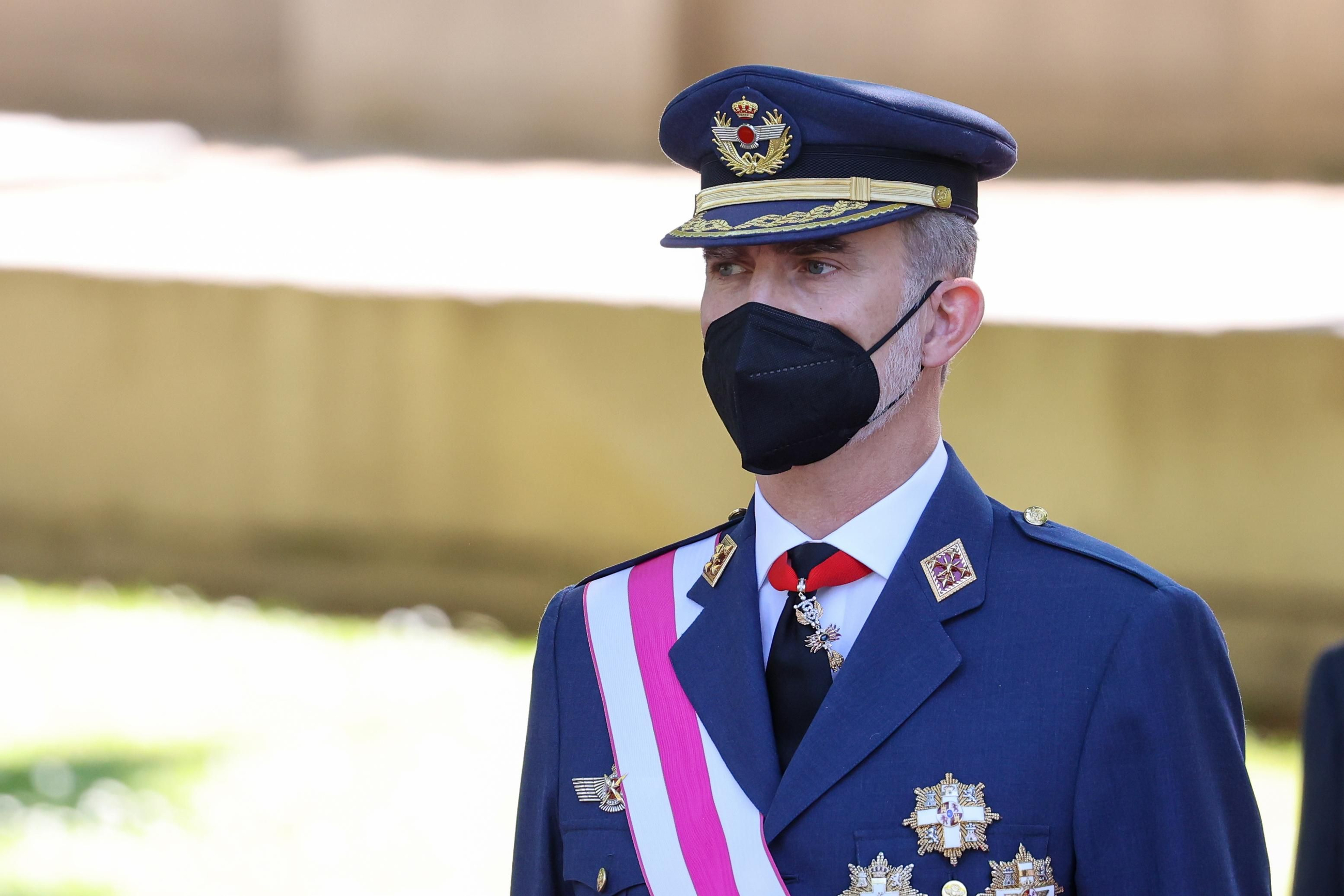 El rei Felip VI en la celebració del Dia de les Forces Armades