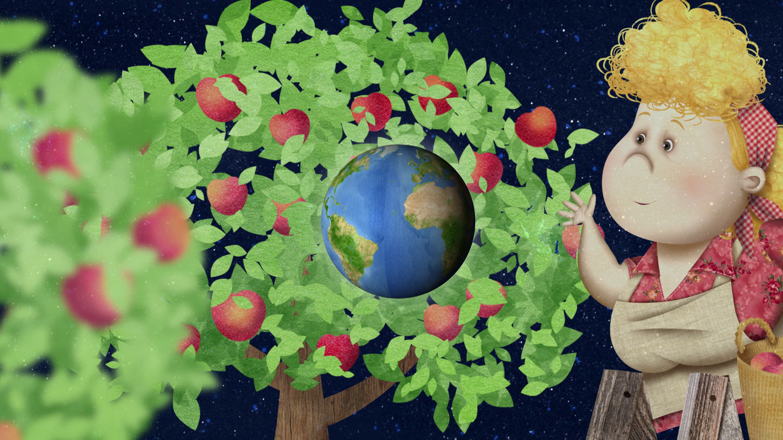 Nau espacial, la Terra