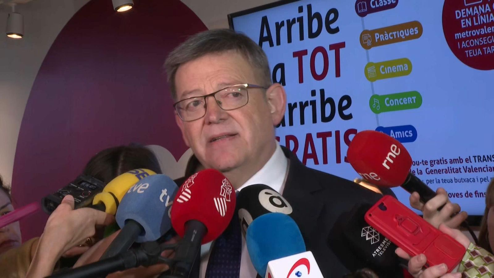 El president de la Generalitat, Ximo Puig