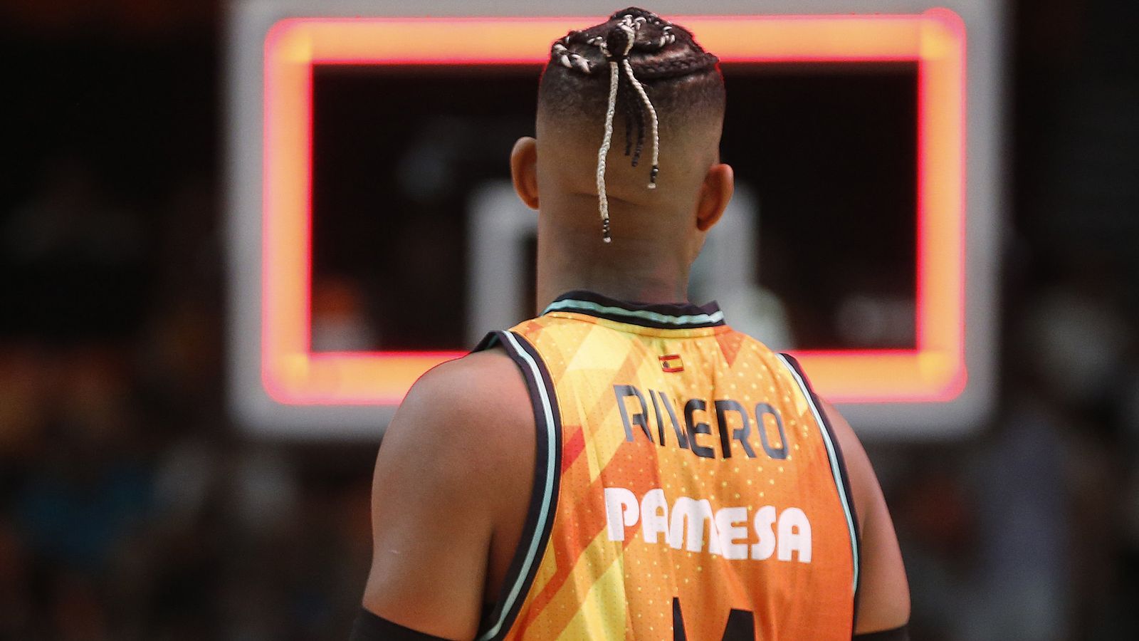 Jasiel Rivero, durant un partit a la Fonteta