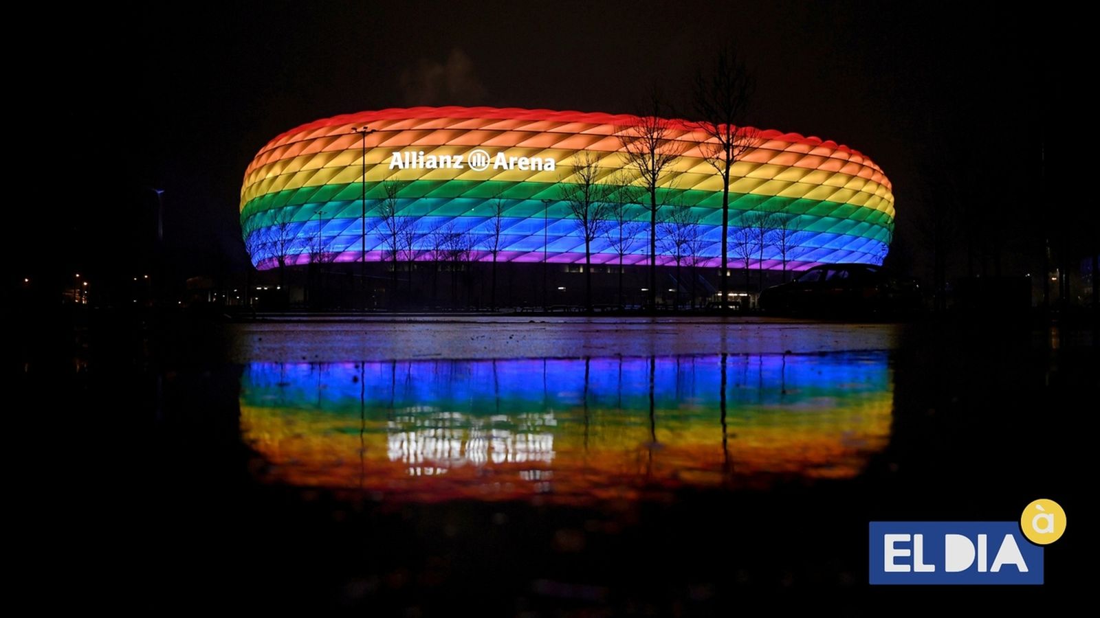 23.06.2021 | La UEFA prohibeix la bandera arcoiris a l'Allianz Arena