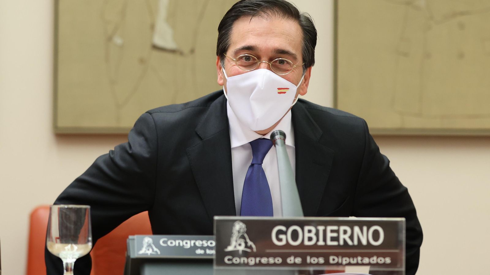 José Manuel Albares compareix en la Comissió d'Assumptes Exteriors per informar sobre el Marroc