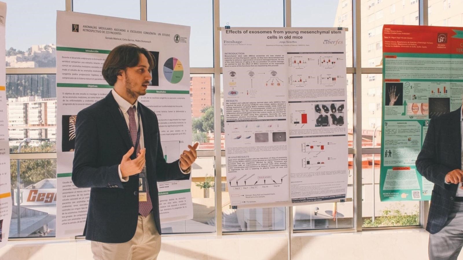 Gonzalo Mariscal Ruiz-Rico, guanyador del premi al millor treball del Congrés Nacional d’Estudiants de Medicina