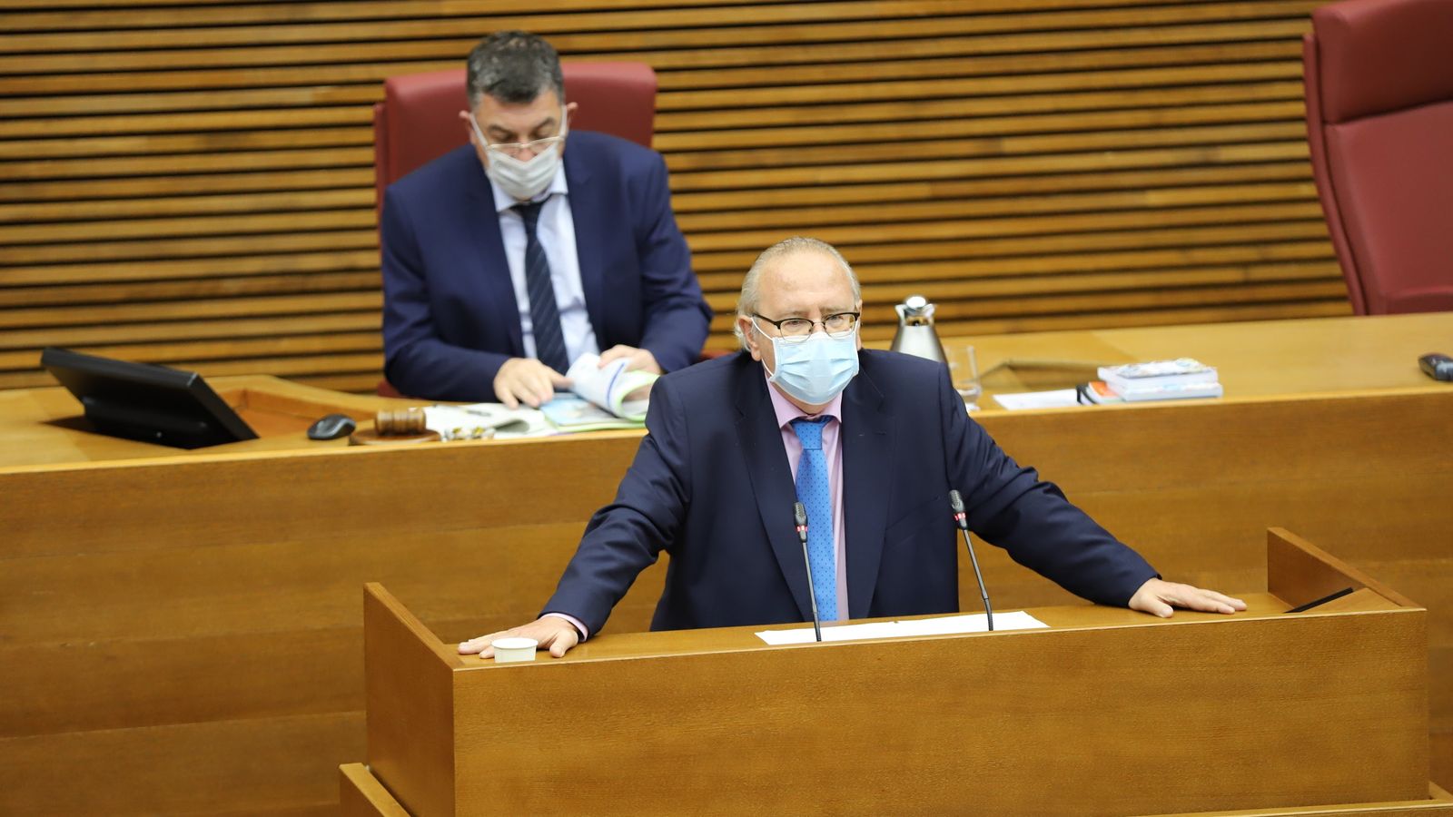 Vicente Fernández a les Corts en una imatge d'arxiu