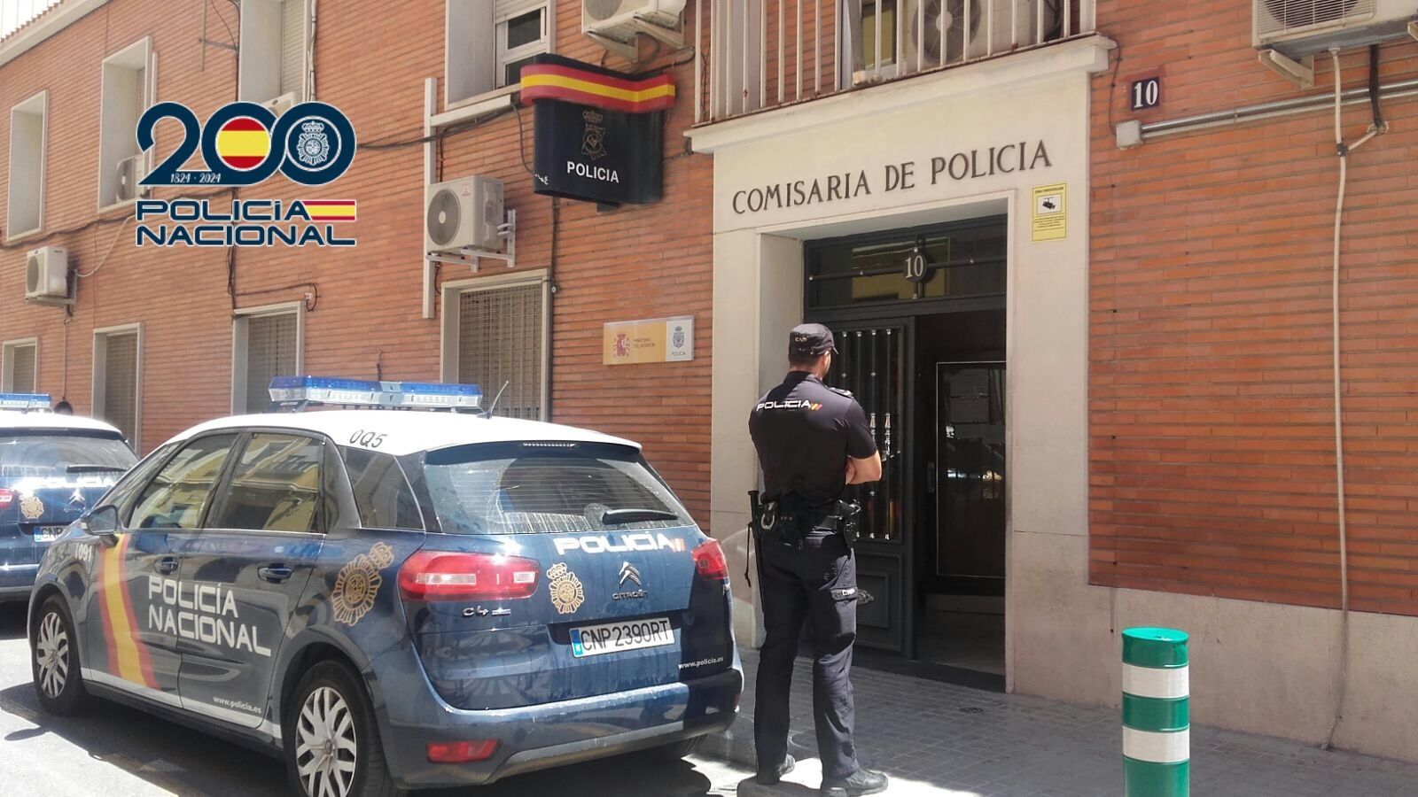 La comissaria de policia d'Alcoi en una imatge d'arxiu