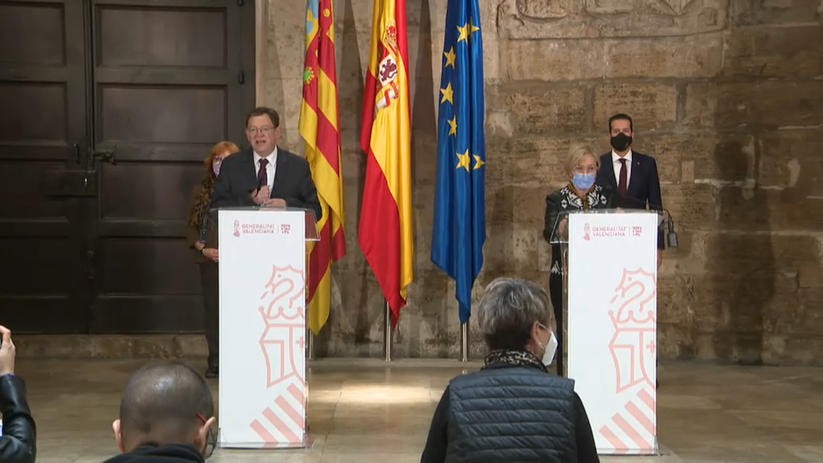 Puig descarta la mesura “extrema” del confinament domiciliari