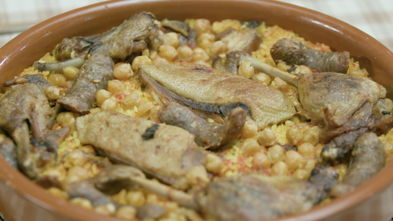 Arròs al forn amb ànec