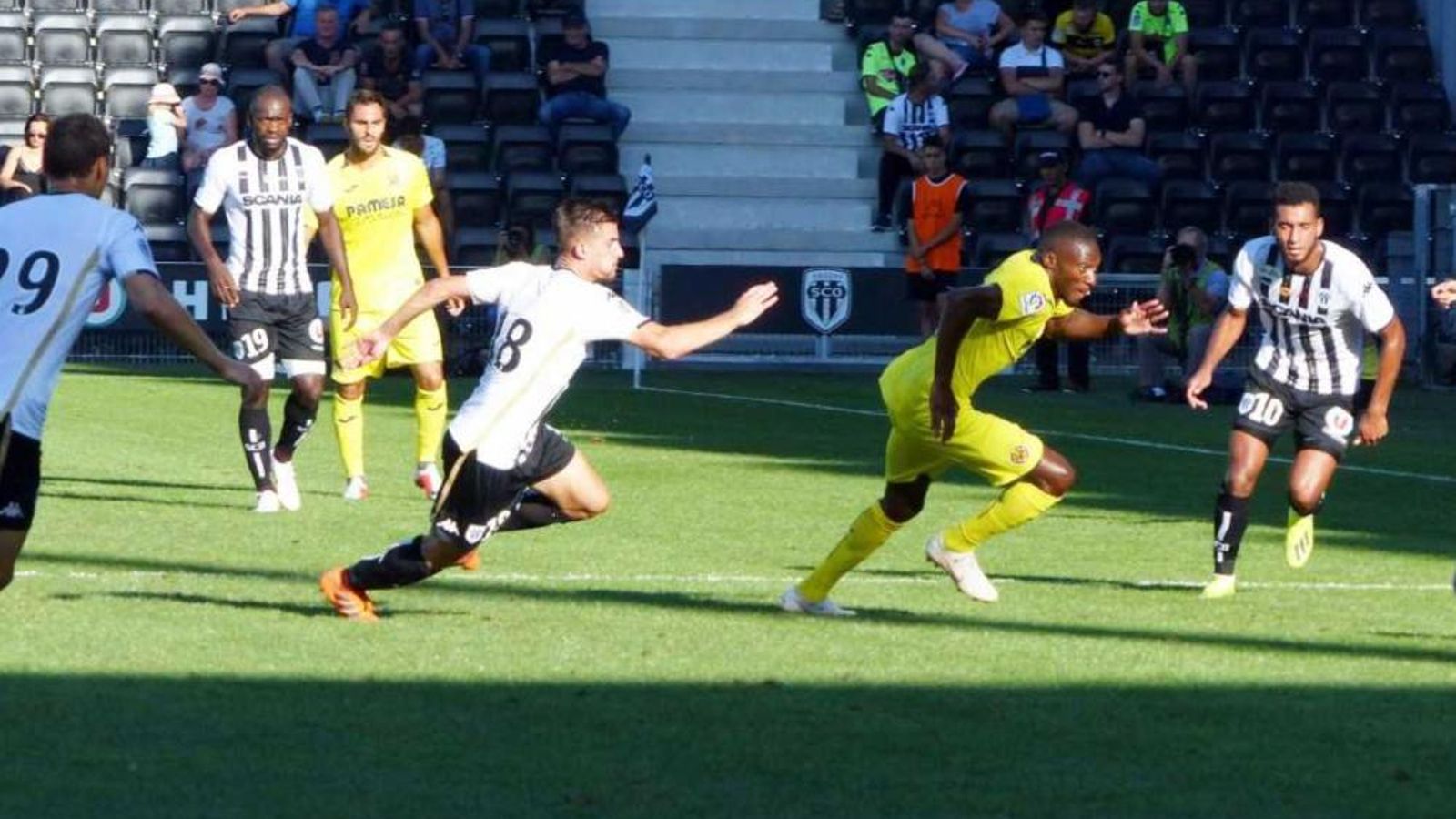 El Vila-real ha generat poc de perill davant l’Angers.