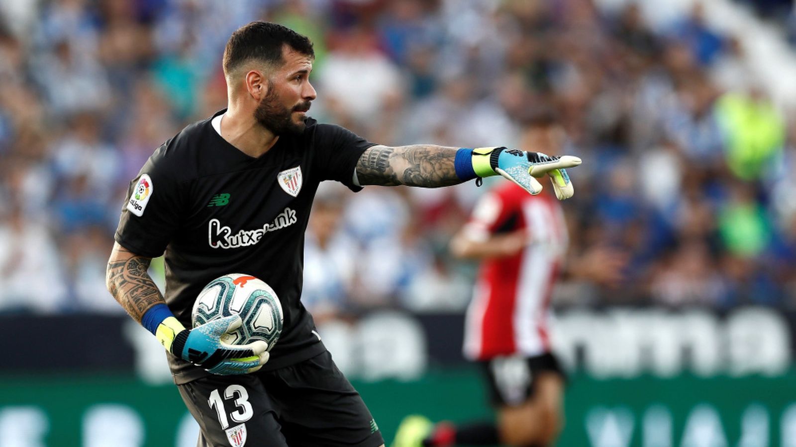 Iago Herrerín, amb la camiseta de l'Athletic Club