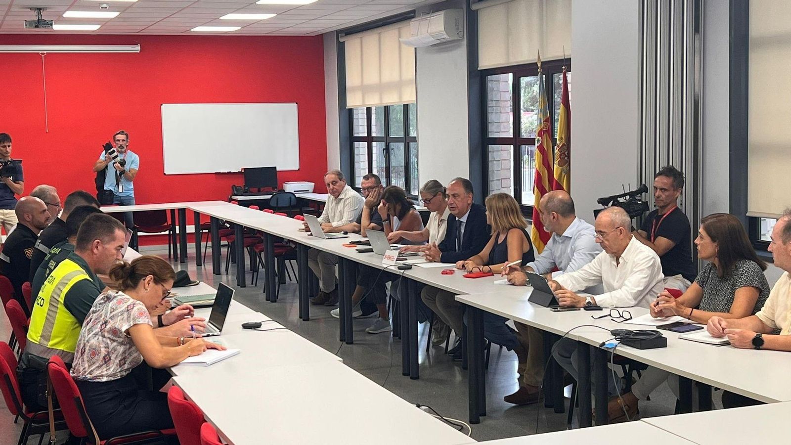 Reunió en el Centre de Coordinació d'Emergències, este dilluns Reunió en el Centre de Coordinació d'Emergències, este dilluns