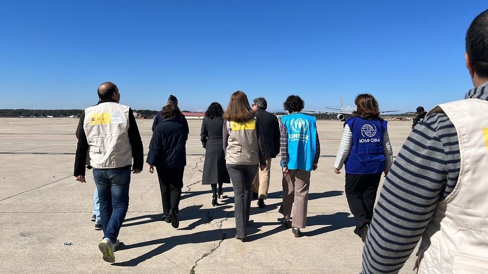 Moment en què les persones refugiades han arribat a Espanya