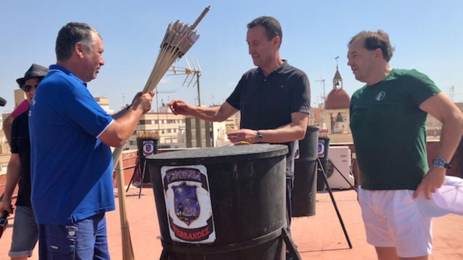 Elx es prepara per a la Nit de l\'Albà, amb 2.000 quilos de pólvora