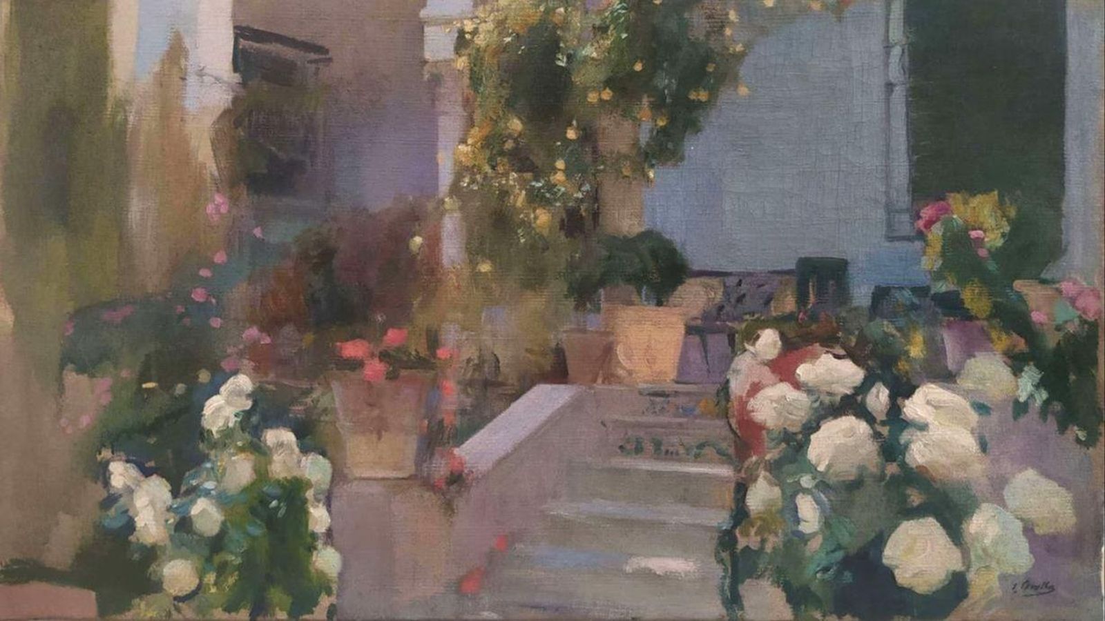 El ministeri ha comprat l'oli on Sorolla va immortalitzar el jardí de sa casa per 250.000 euros