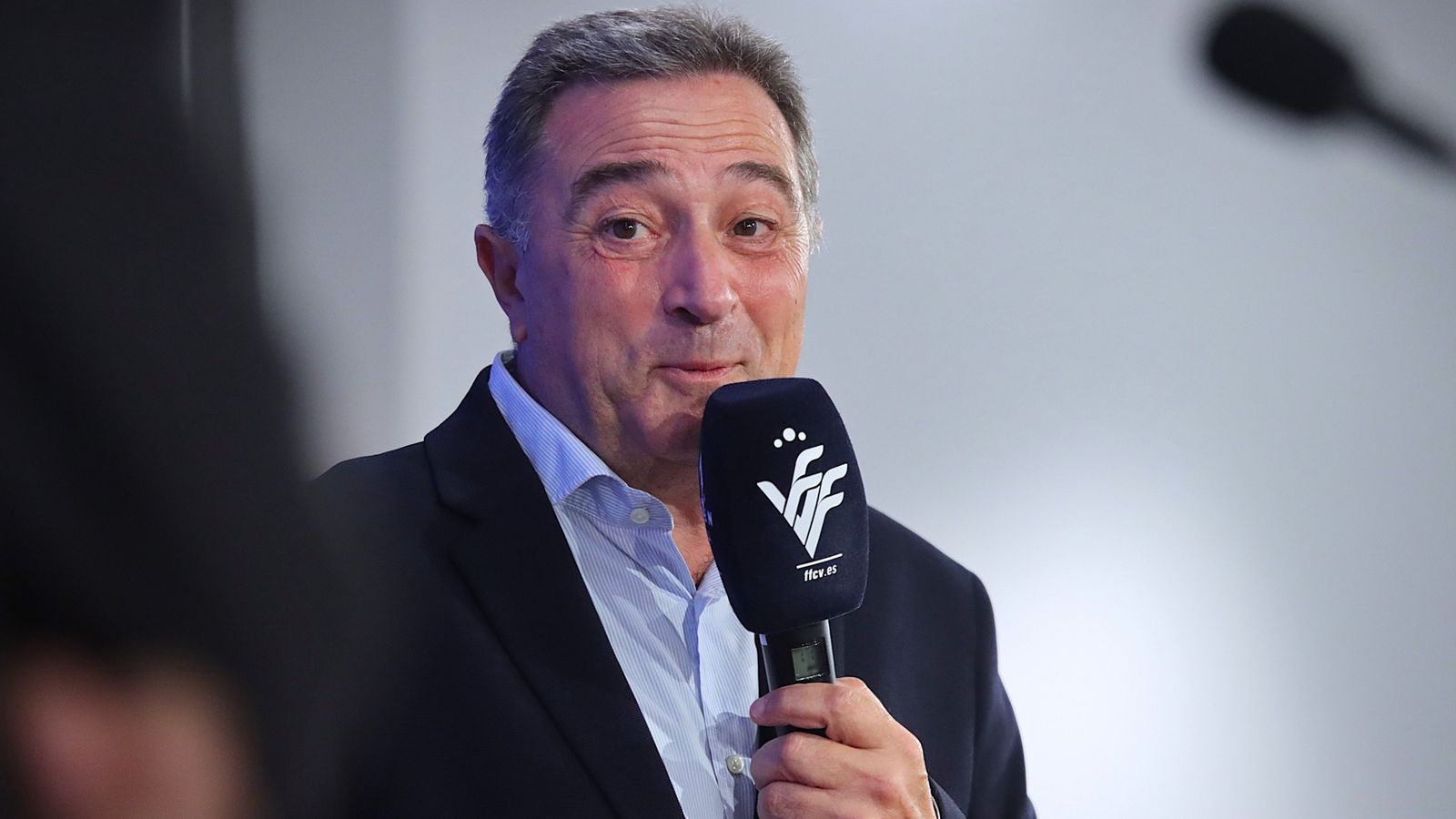 El president de la FFCV, Salvador Gomar