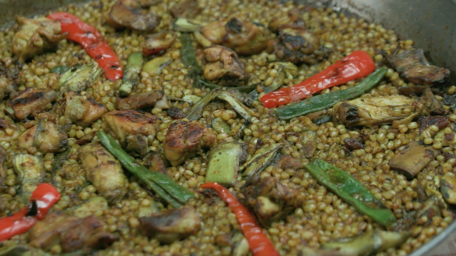 Paella de blat