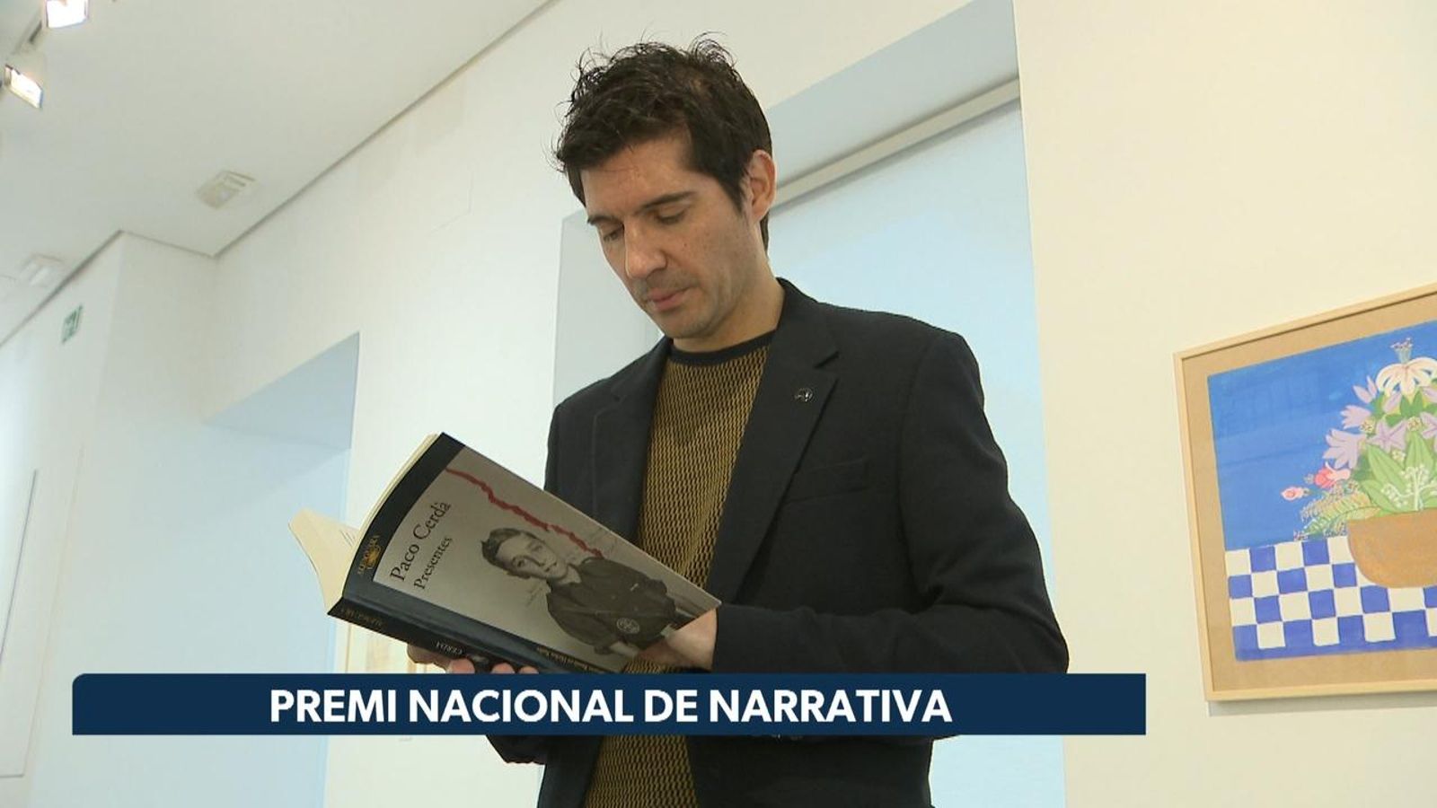 Paco Cerdà, Premi Nacional de Narrativa 2025