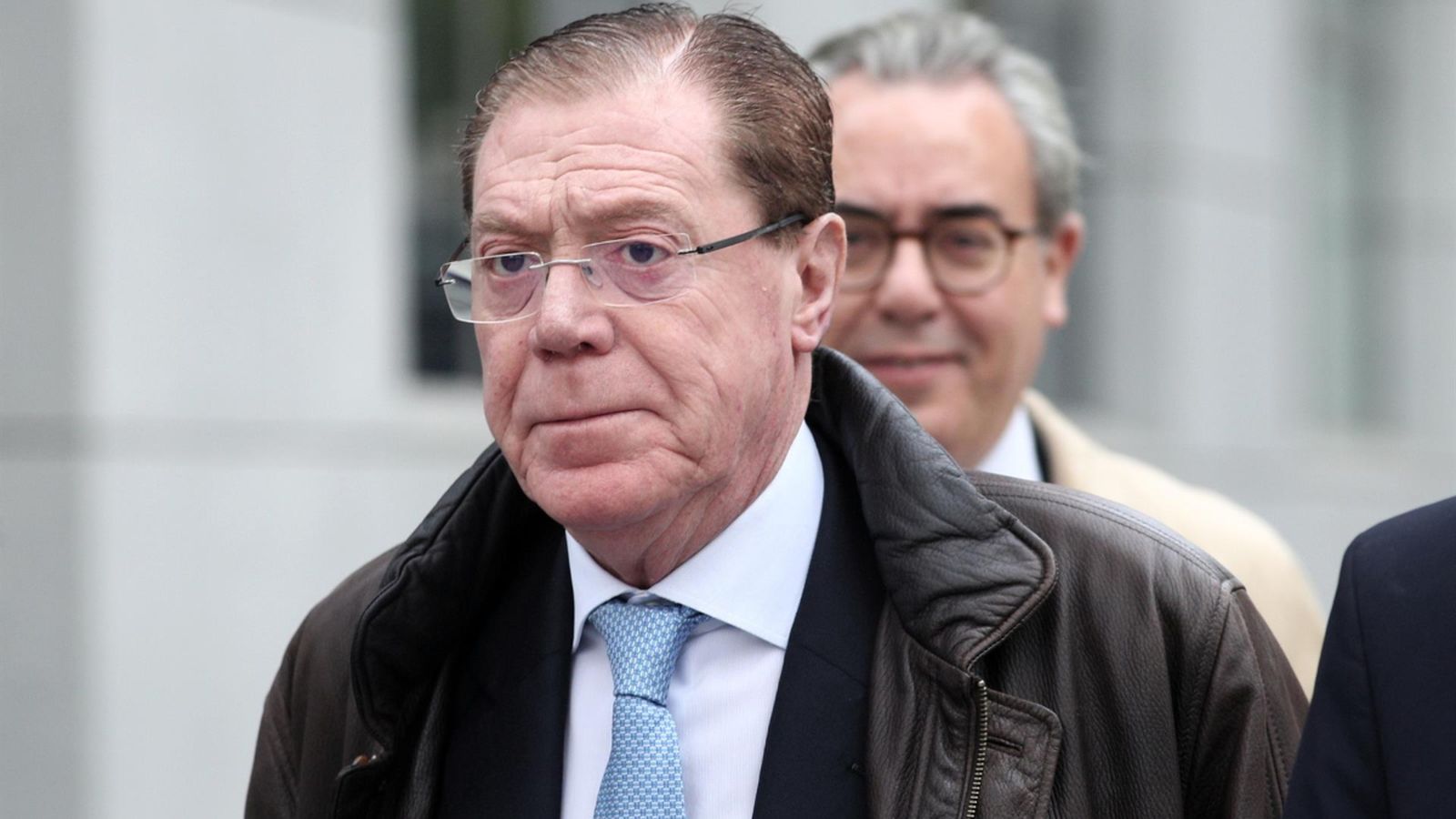 Domingo Parra, a la seua arribada a l'Audiència Nacional en imatge d'arxiu