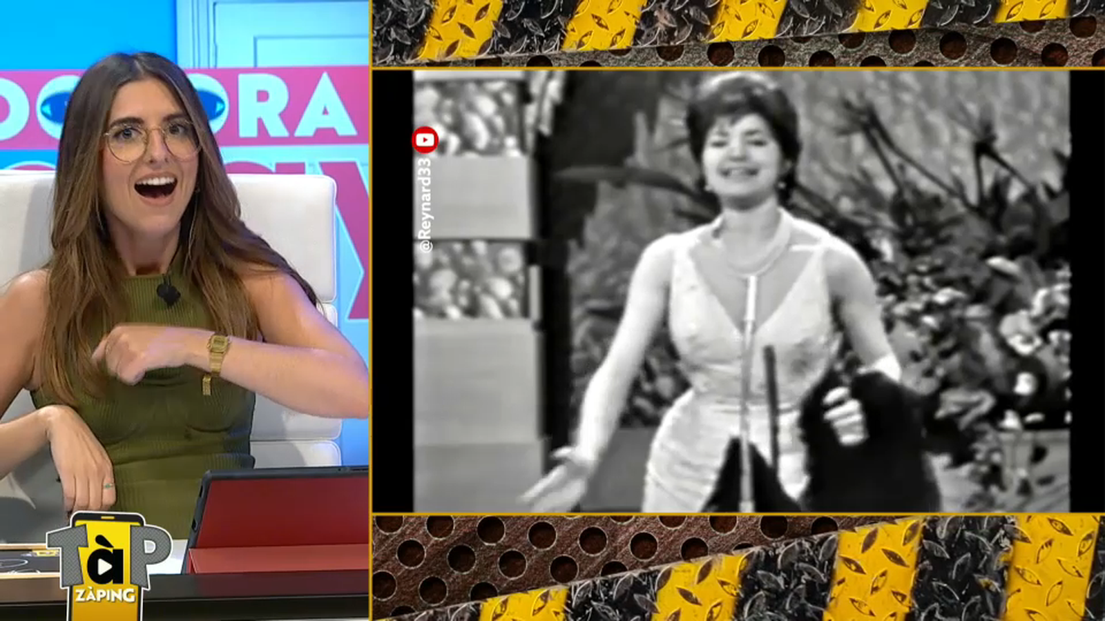 Saray Cerro presenta la primera concursant espanyola d'Eurovisió, Conchita Bautista, amb la cançó 'Estando contigo'