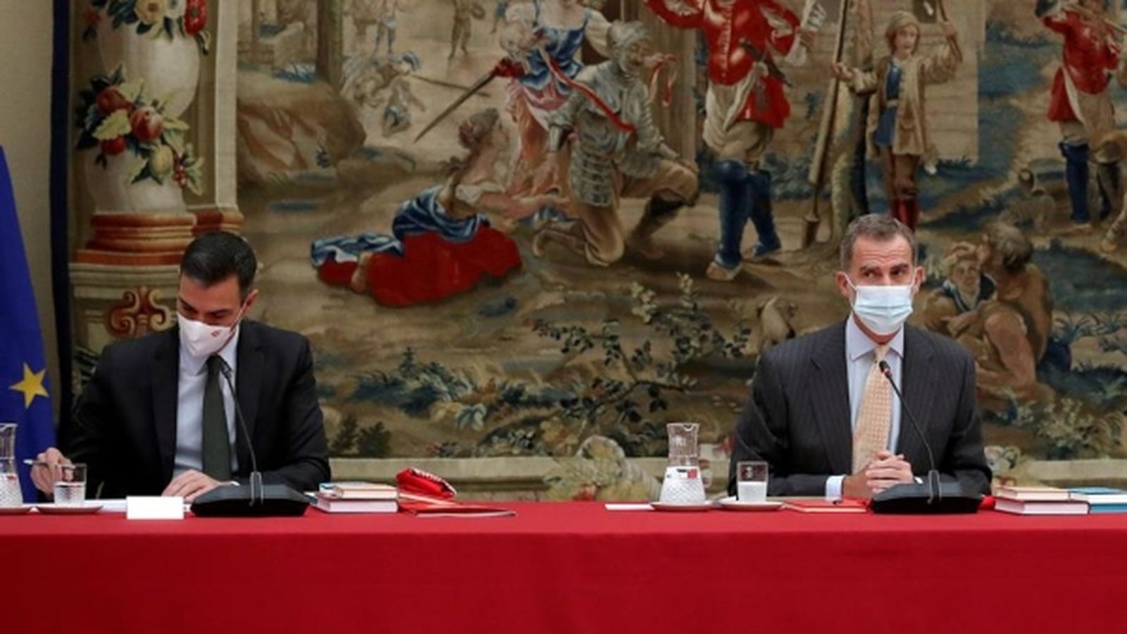 Pedro Sánchez i el rei Felip VI, aquest dimarts