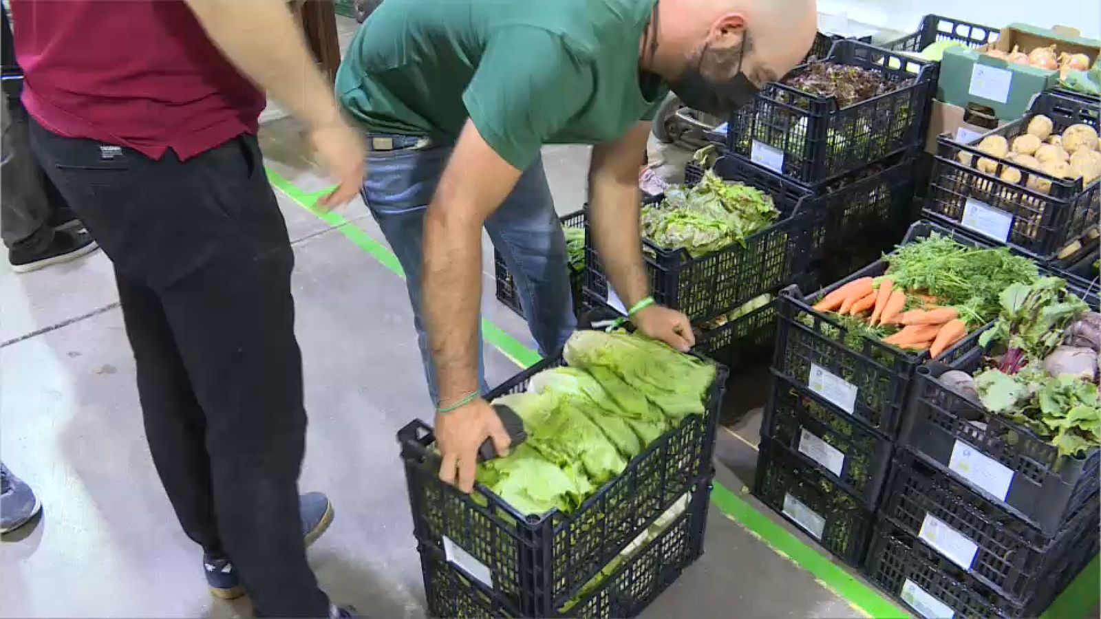 La vaga dels transportistes comença a afectar l'abastiment