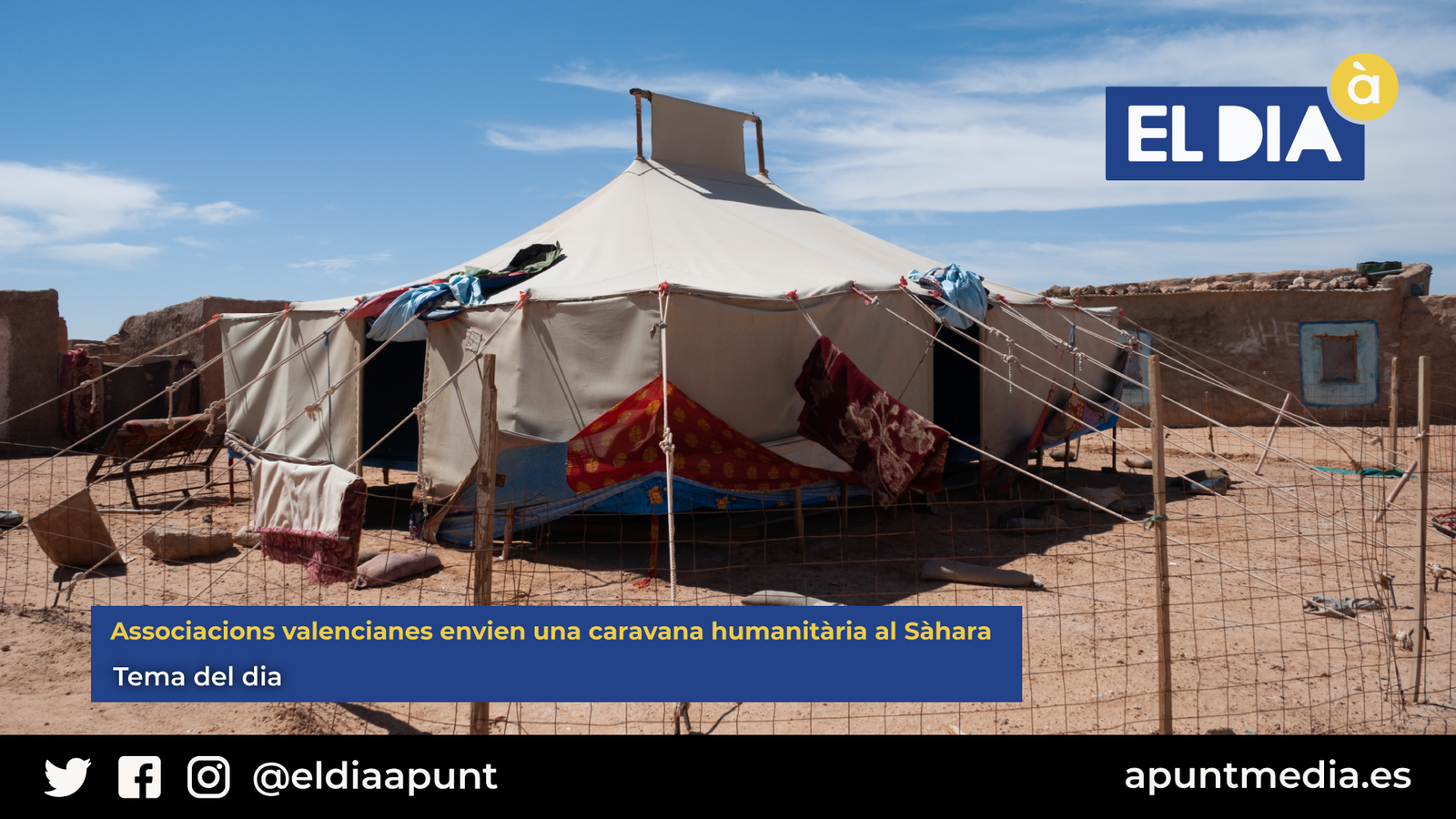 05.03.2021 | Associacions valencianes envien una caravana humanitària al Sàhara