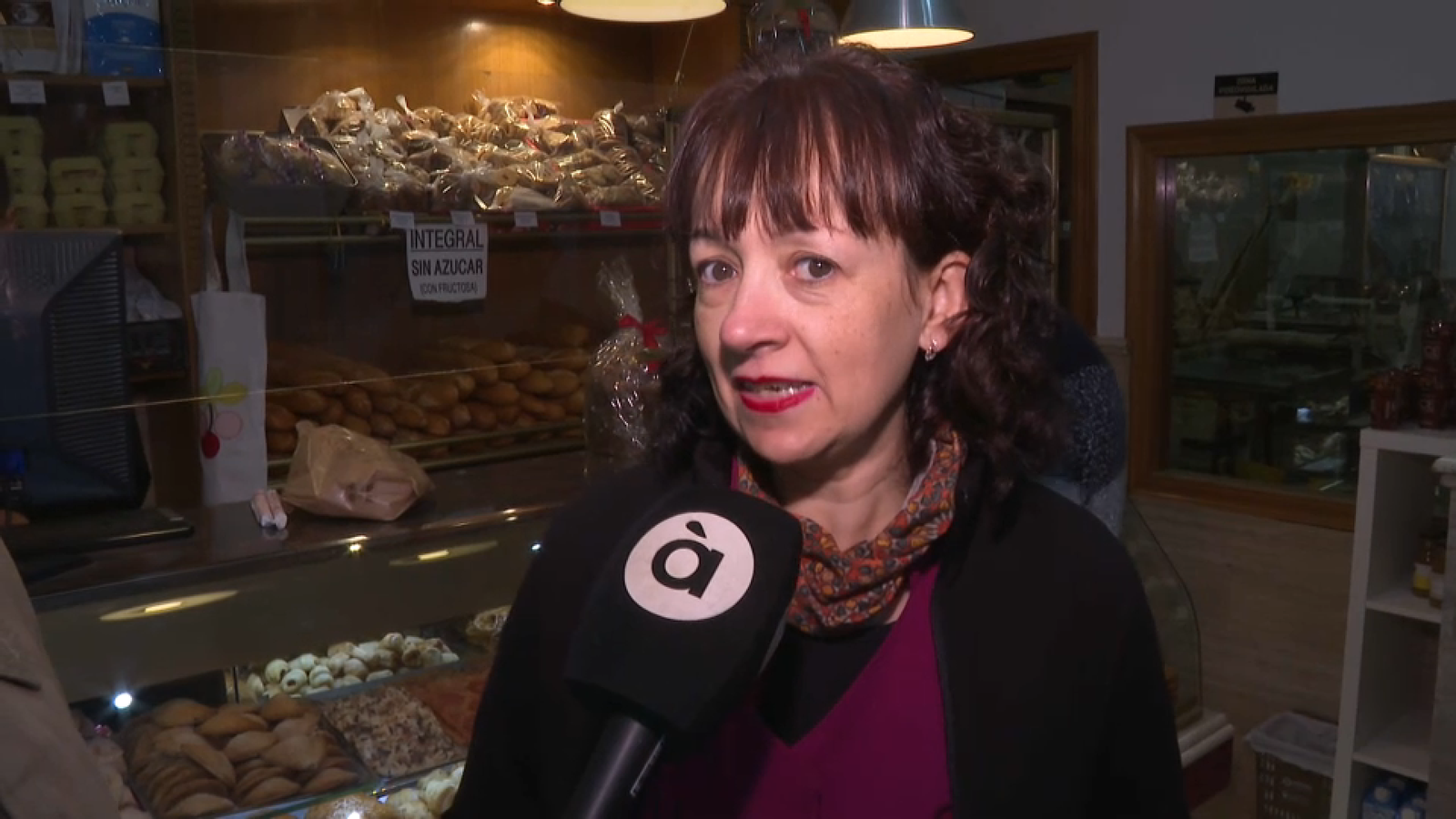 Entrevista a Mari Carmen, en el programa especial de 'Les notícies del matí' des de Paiporta