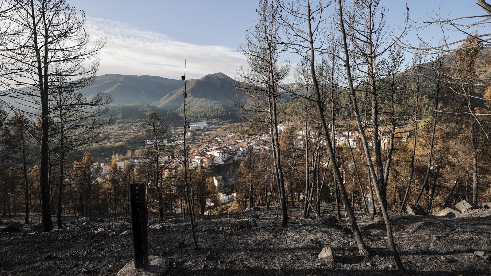 Incendi forestal declarat a l'Alt Millars