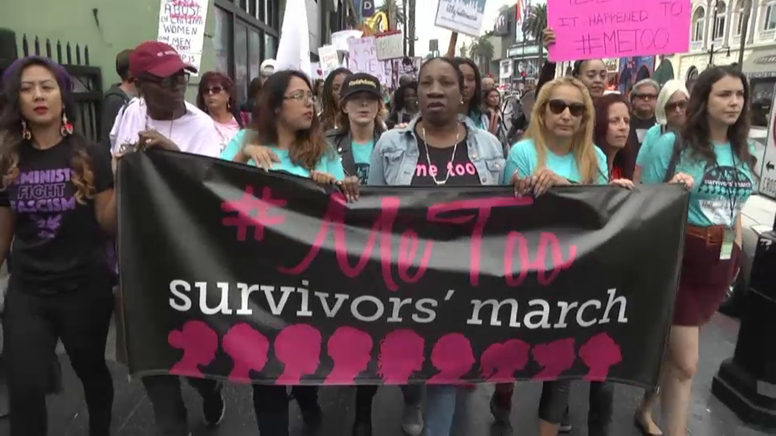 Activistes del moviment #MeToo