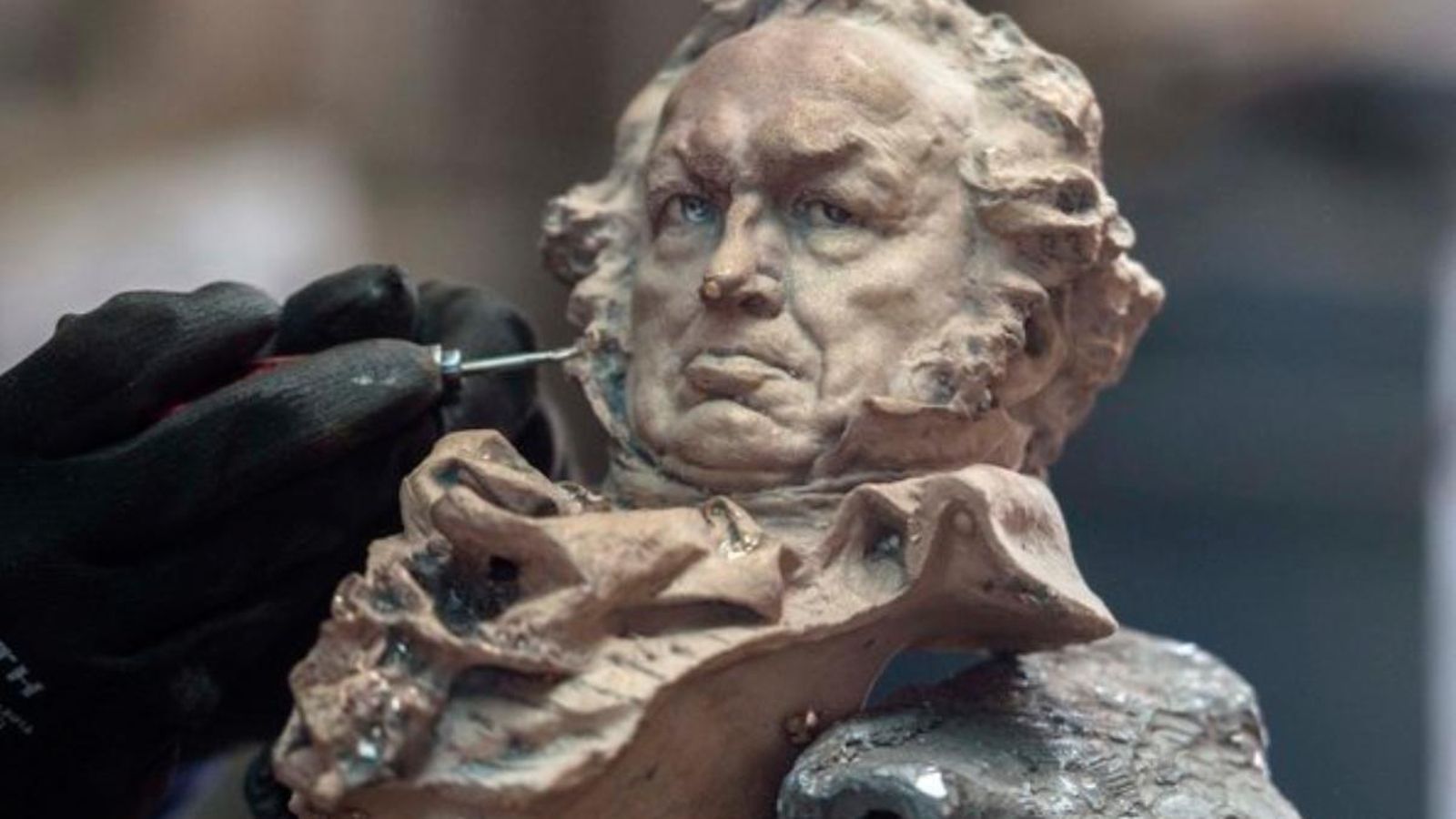 Estatueta dels premis Goya, en una imatge d'arxiu