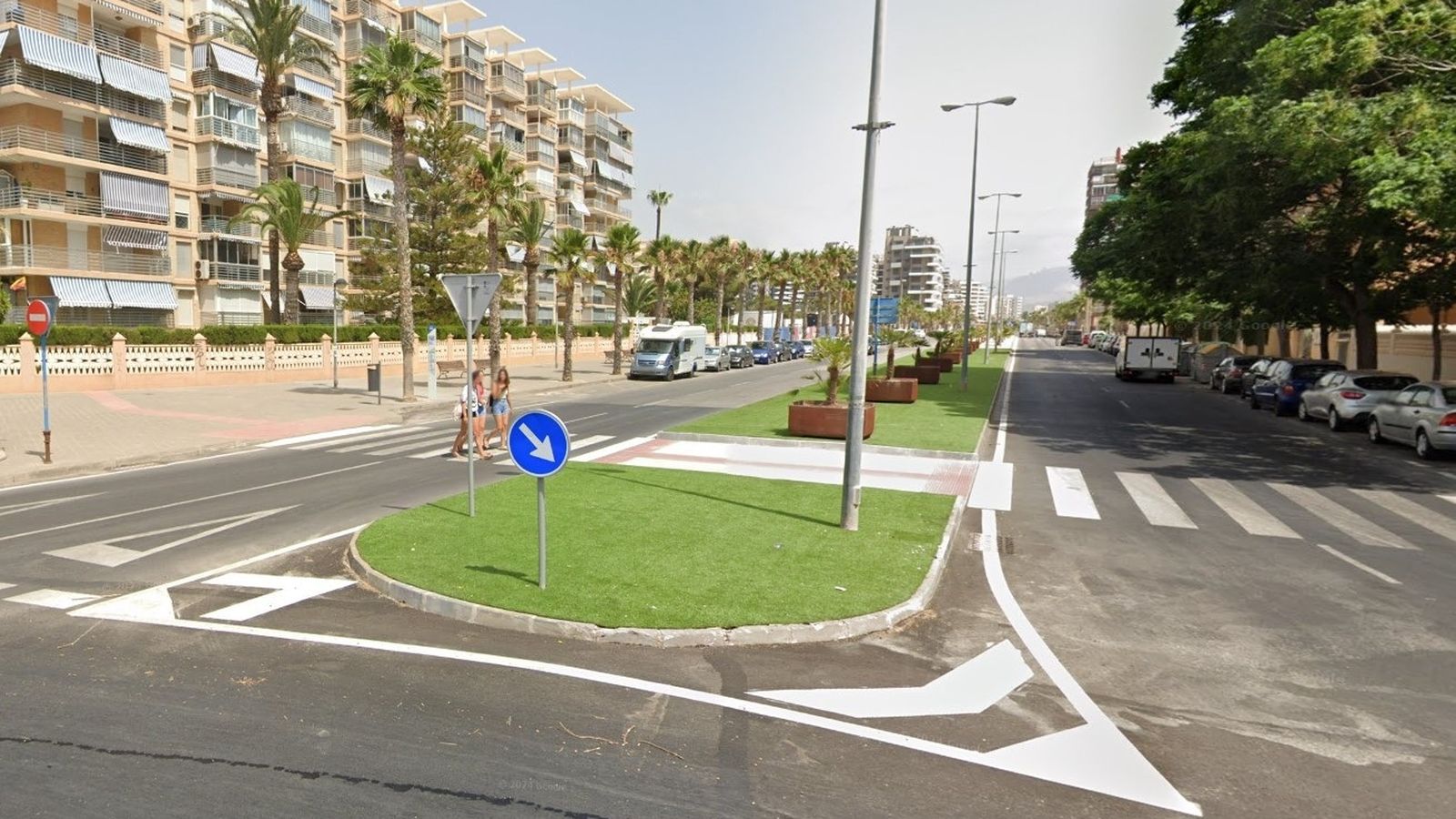 Imatge d'arxiu de la zona on es duran a terme els canvis