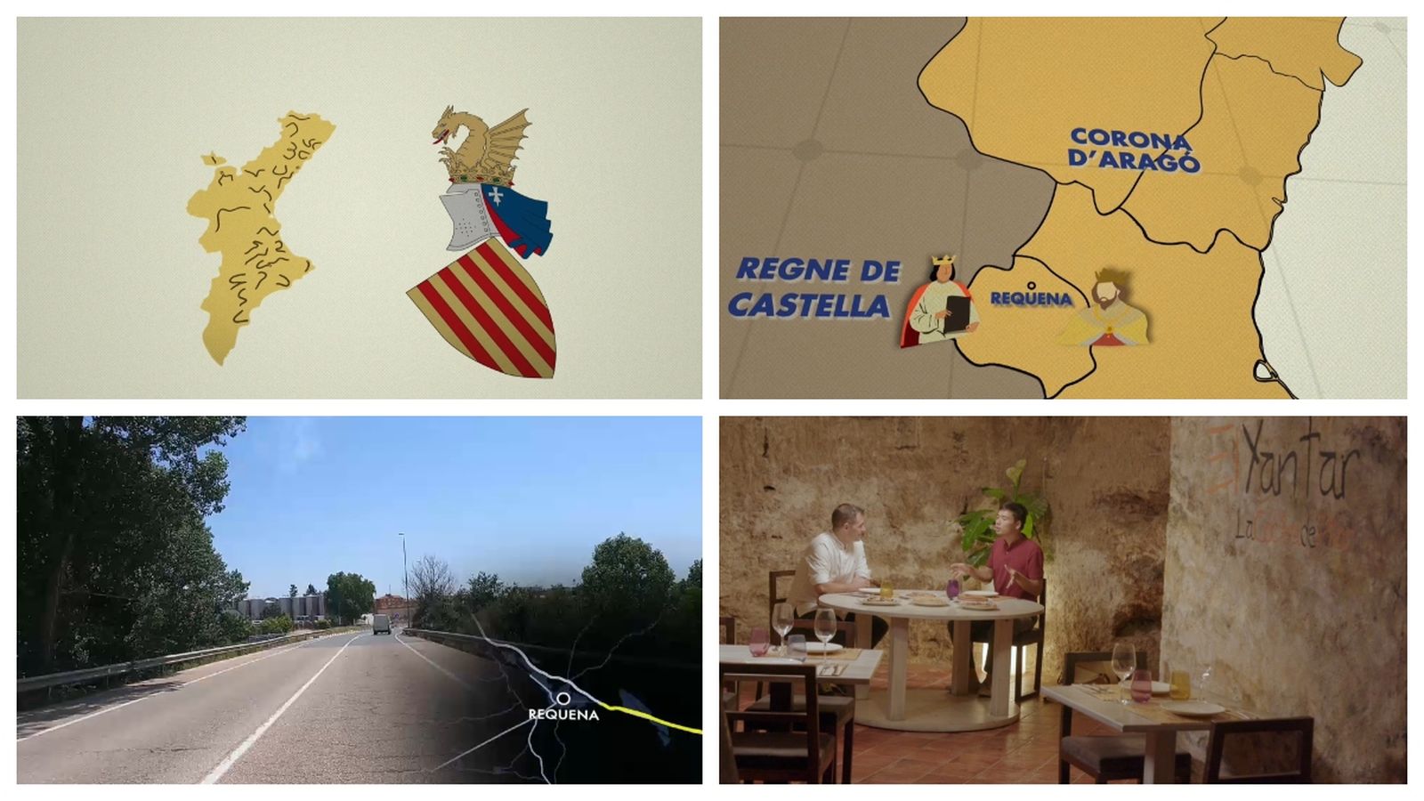 Amb Carlos Cervera Hu ha descobert a Requena El Yantar, un restaurant ubicat en un enclavament únic: les coves del centre històric 