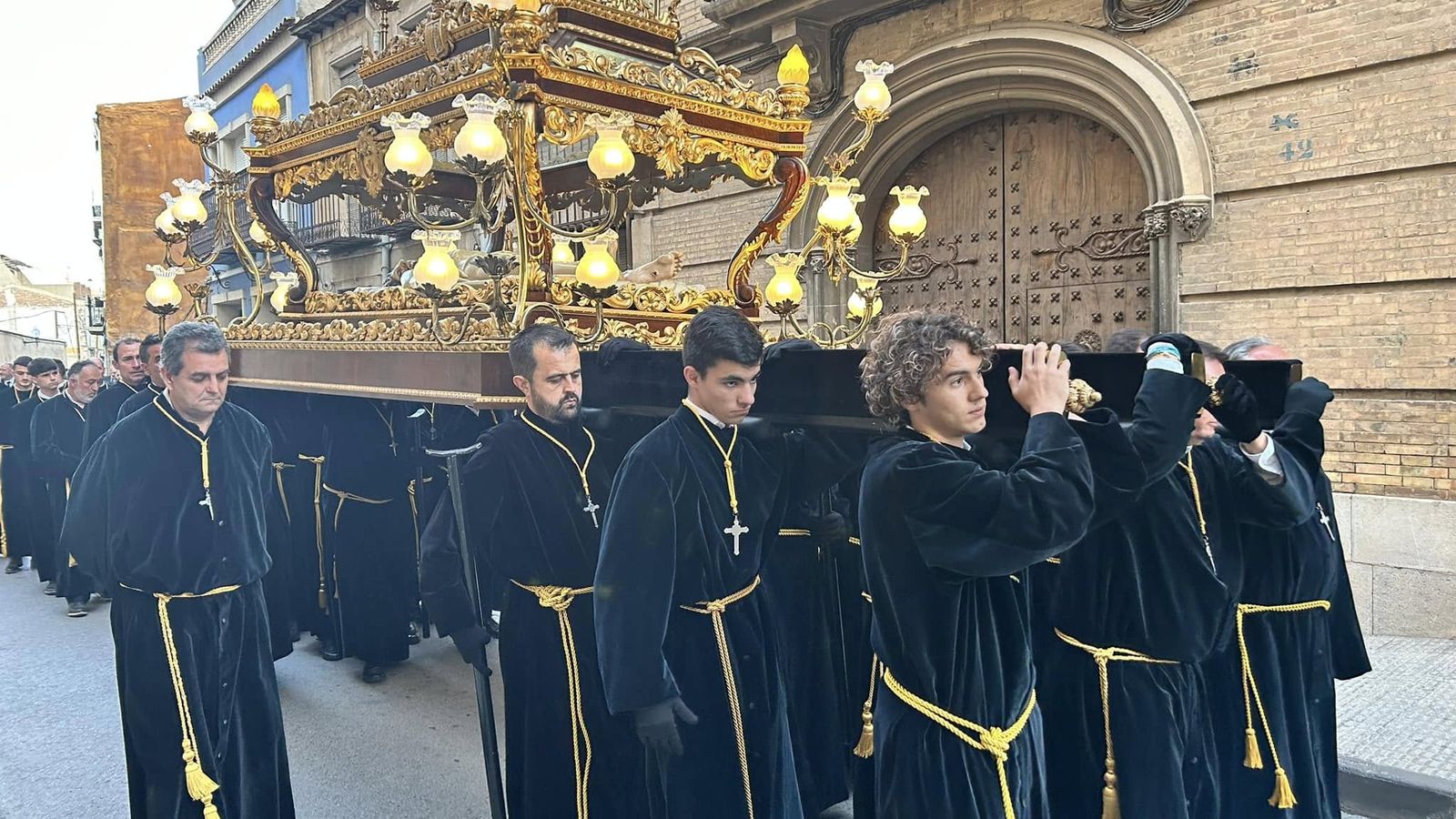 Imatge d'arxiu de la processó del Santo Cristo