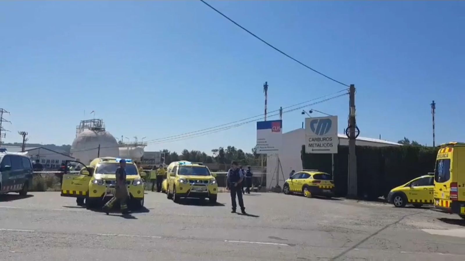 Zona on s'ha produït el succés