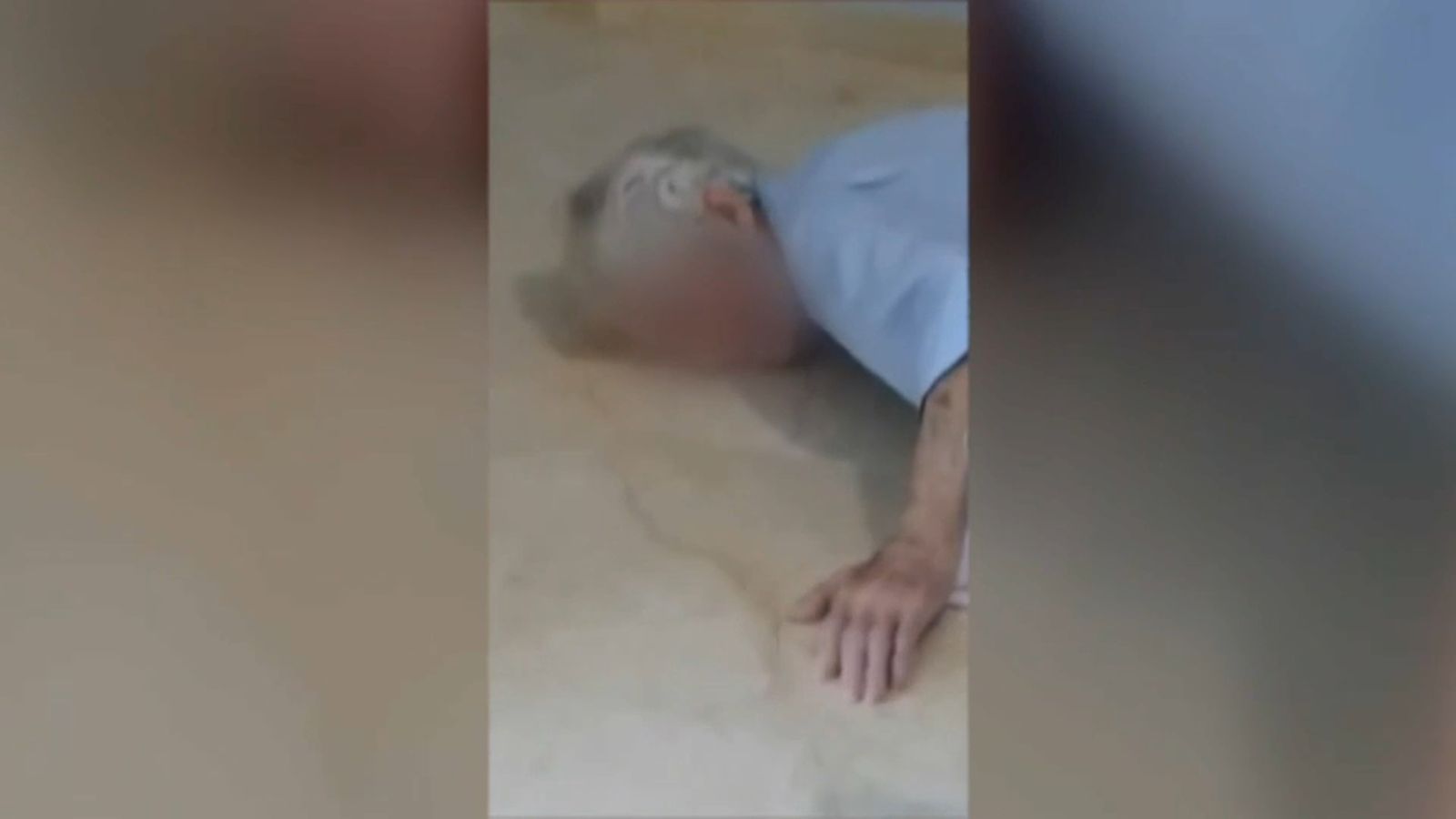 Captura d'imatge d'un dels vídeos que l'extreballadora de la residència ha lliurat a la Conselleria d'Igualtat