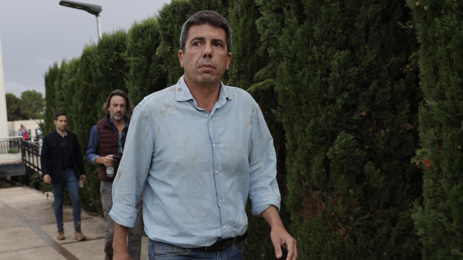 El president de la Generalitat, Carlos Mazón, a l'Eliana